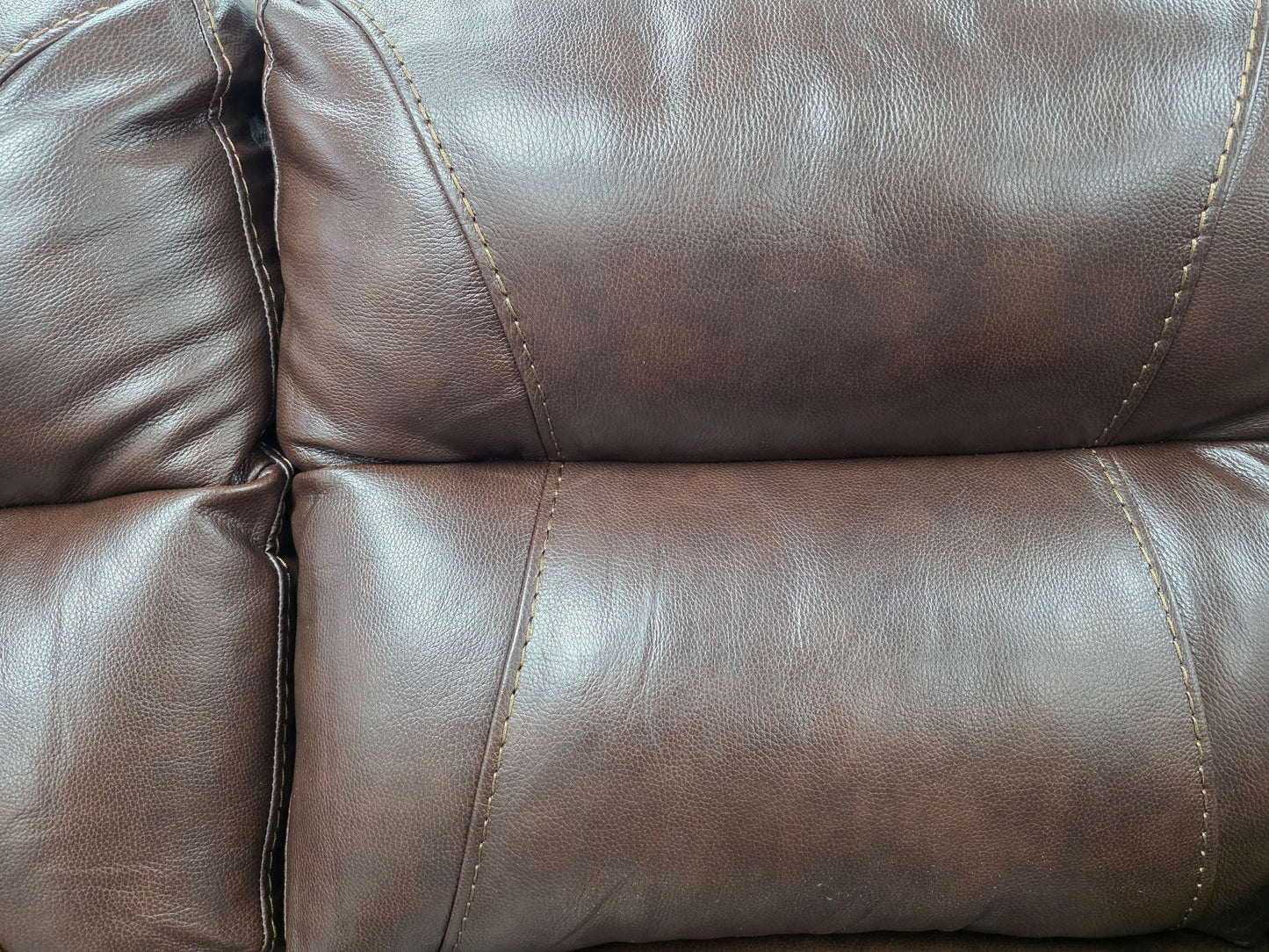 2043 Chestnut Leather set