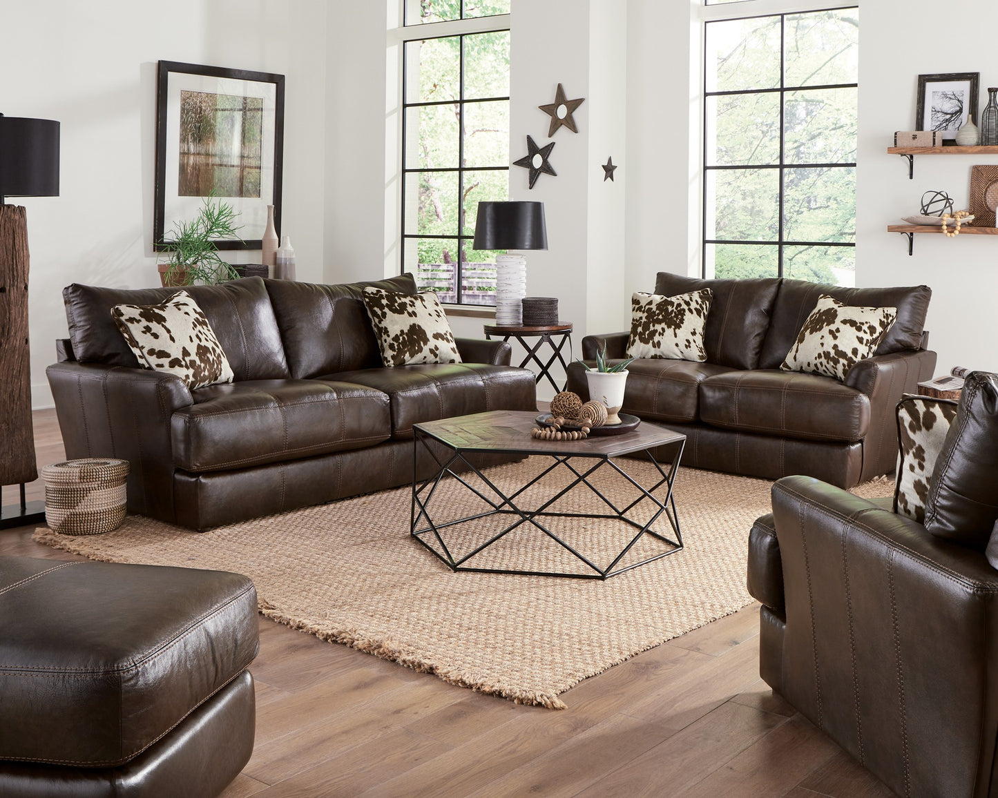 5482 Pavia Brown Leather