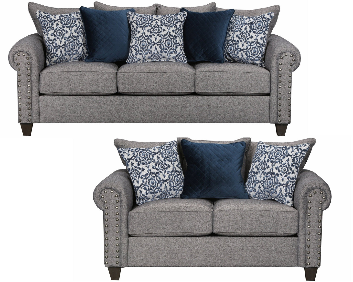 9175 Emma Slate living room Homeville Store.
