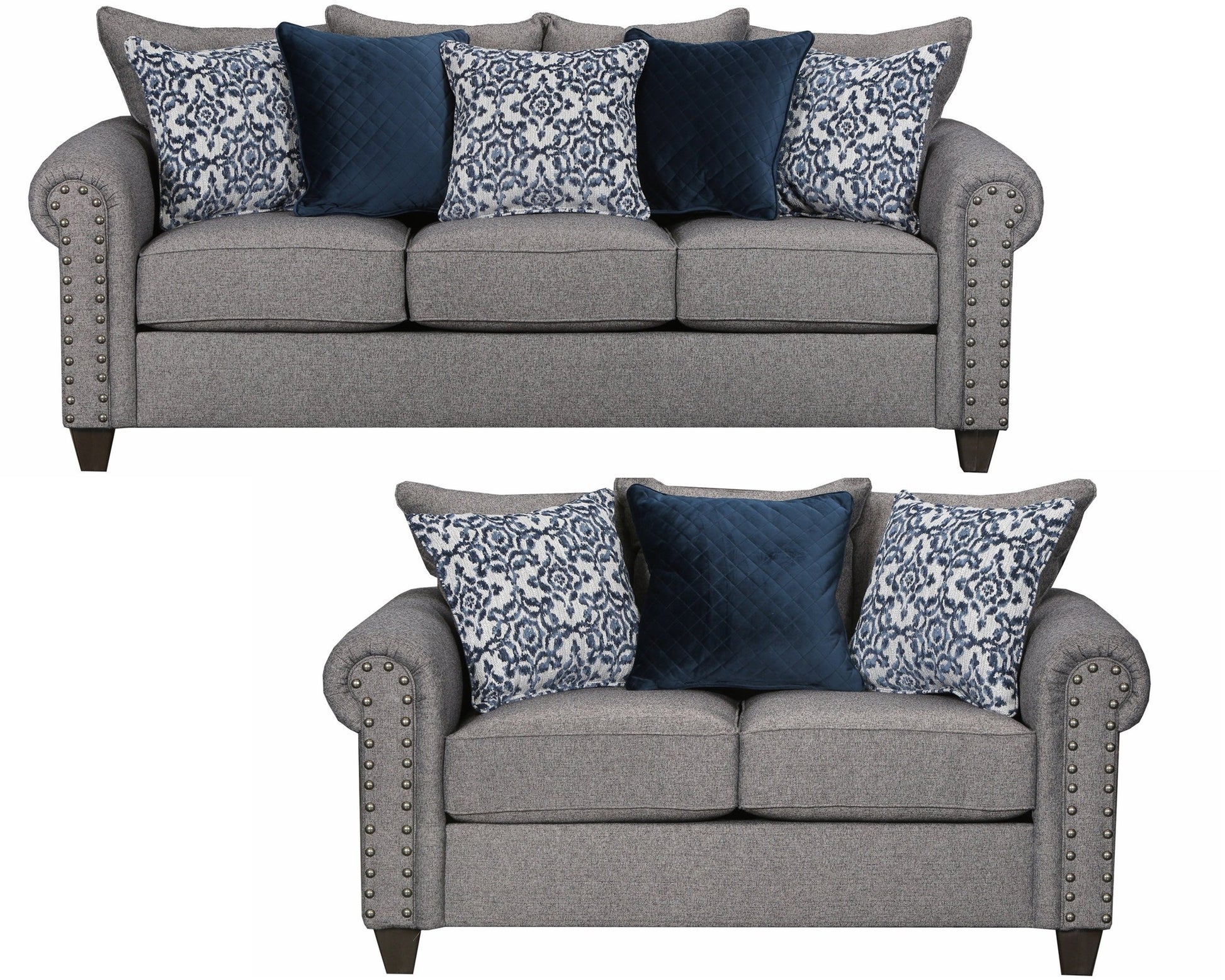 9175 Emma Slate  living room  Homeville Store.