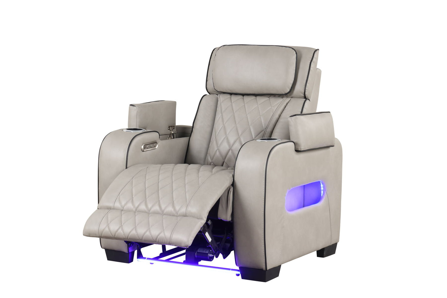Titan Grey Power Recliner