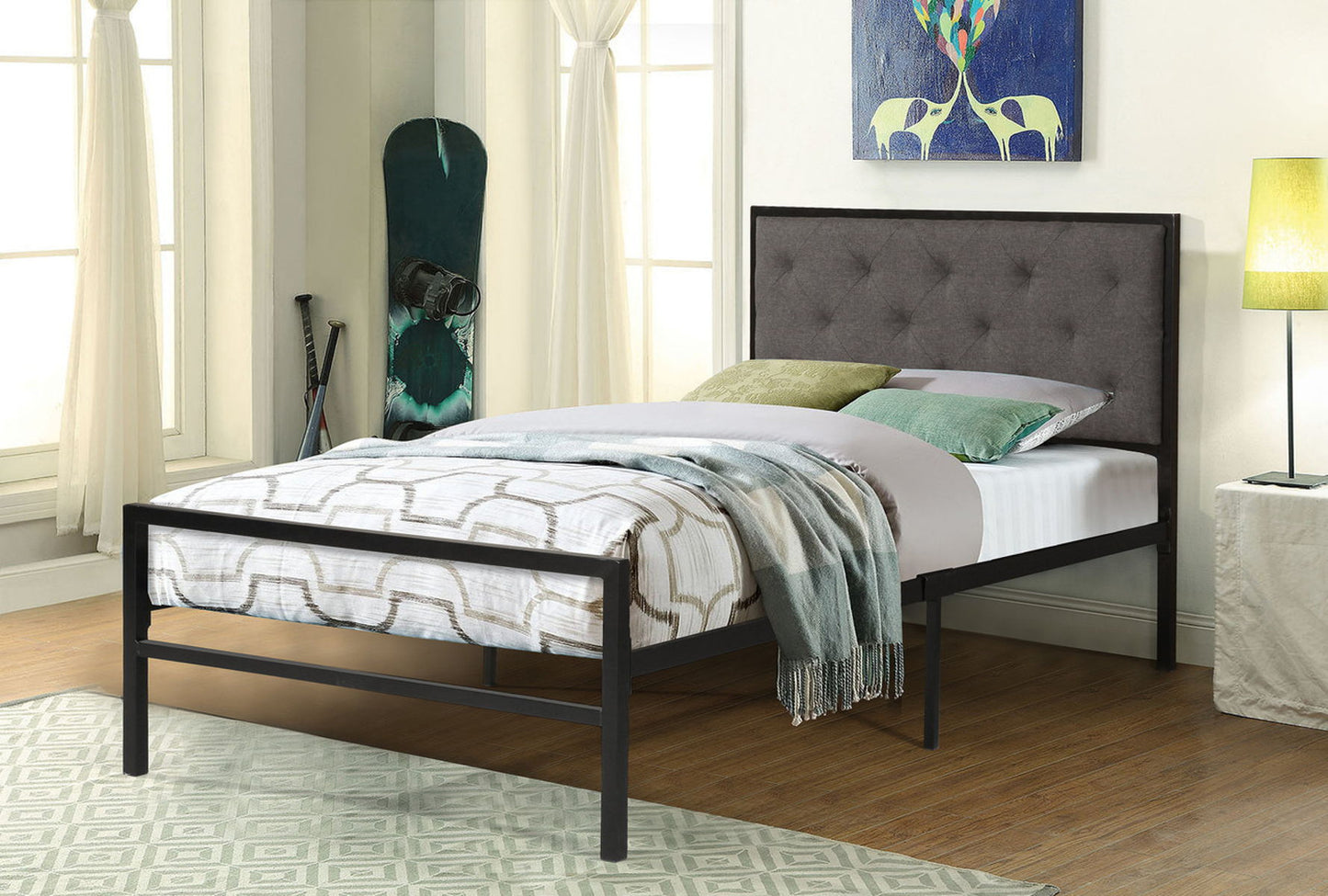 Addison – Bed - Black