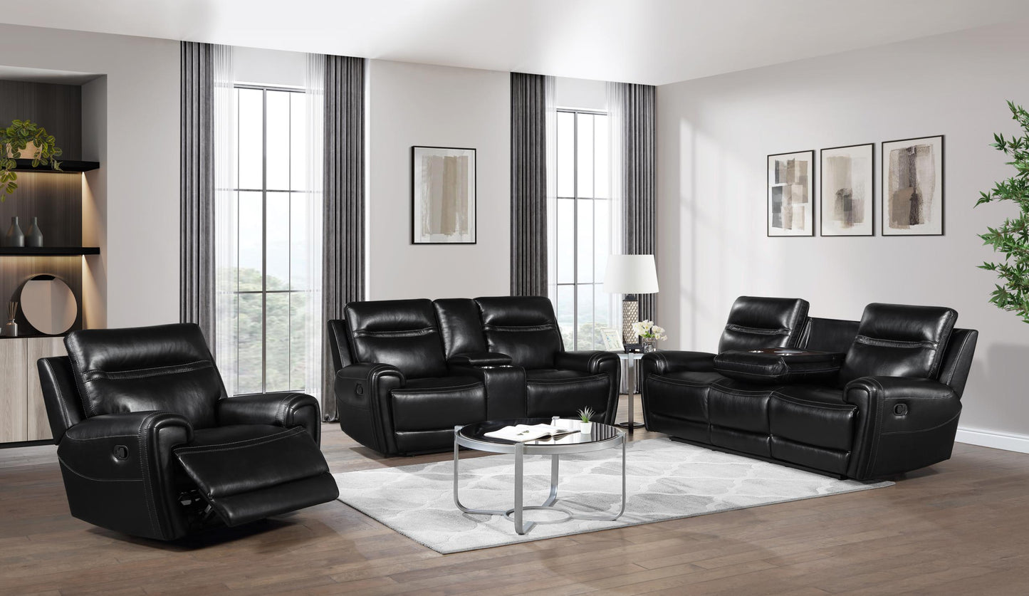 Admiral Black Sofa