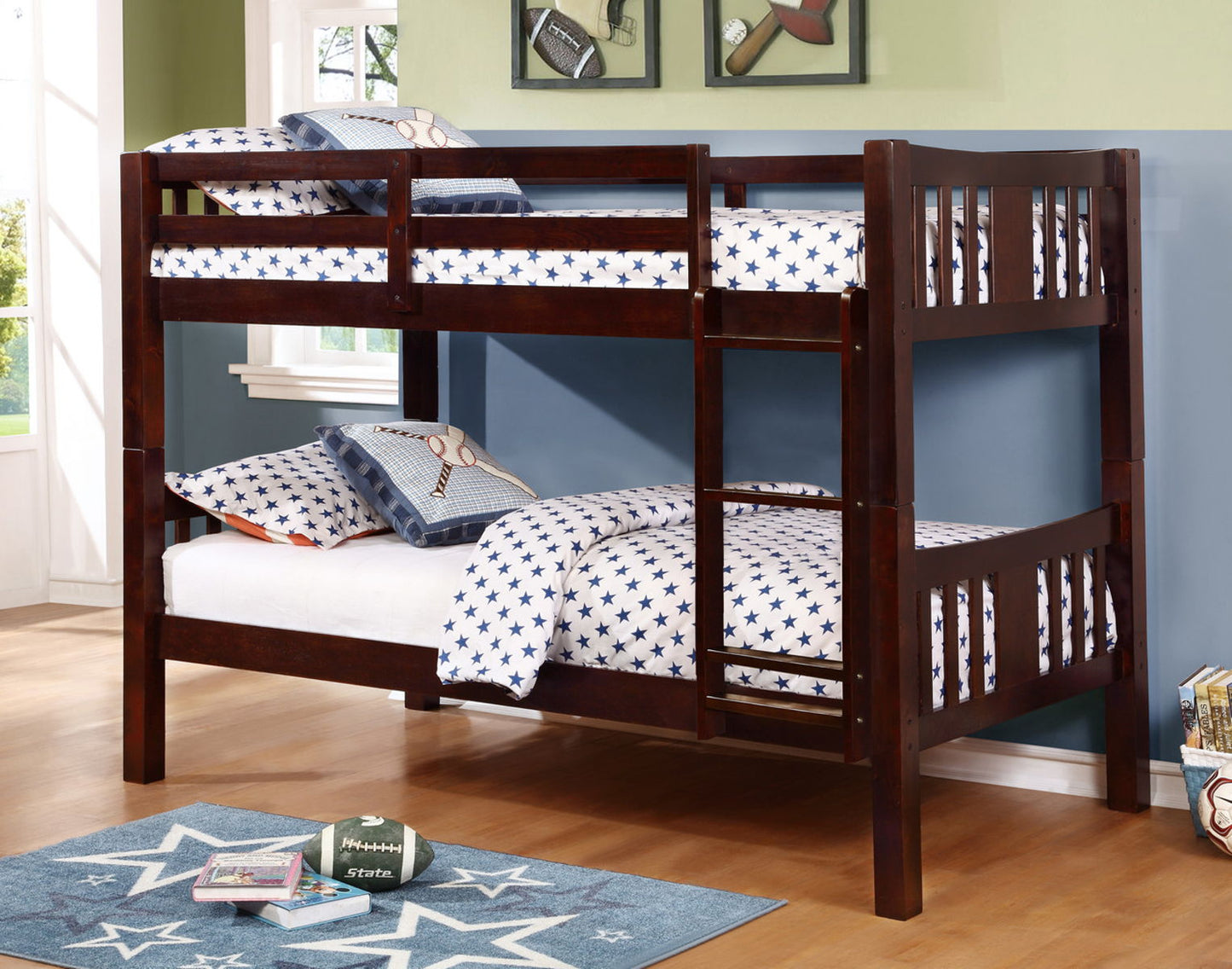 Ashmore – Bunk Bed - Dark Brown