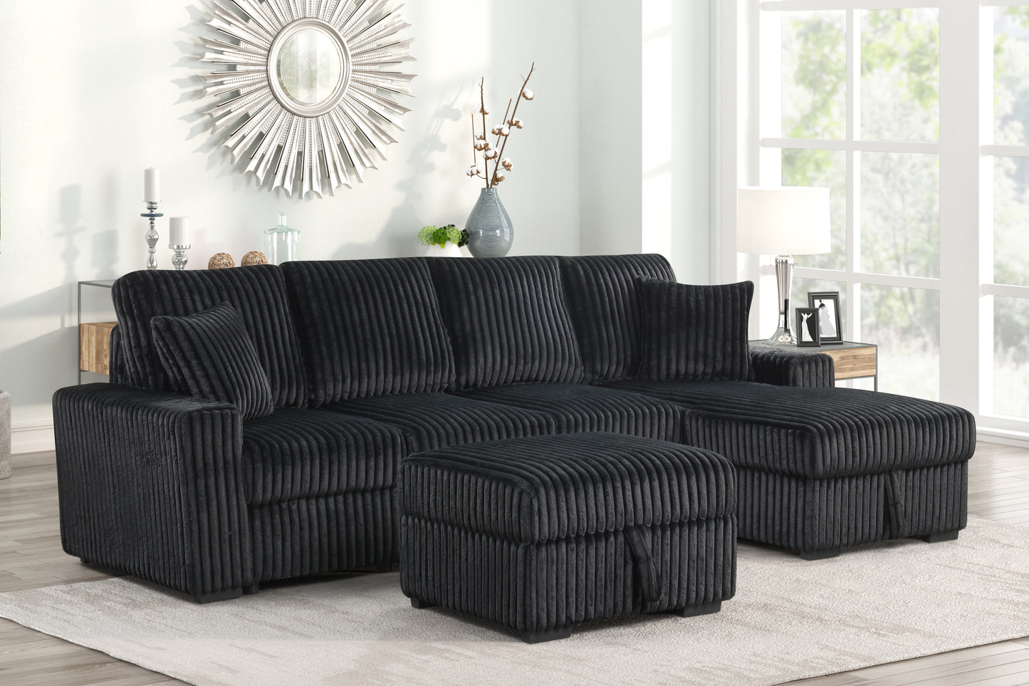 Cozy Lounger Black
