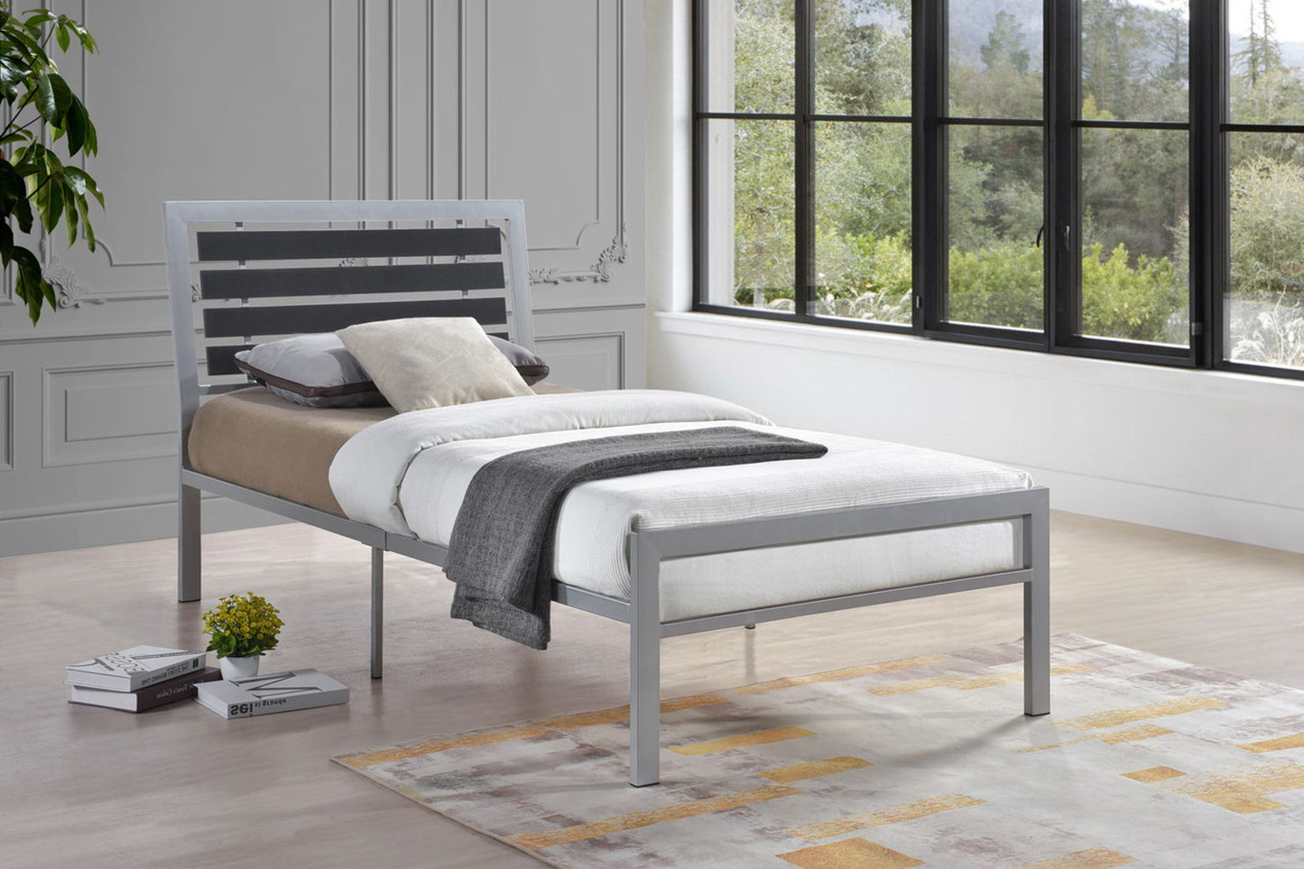 Colton – Bed - Gray