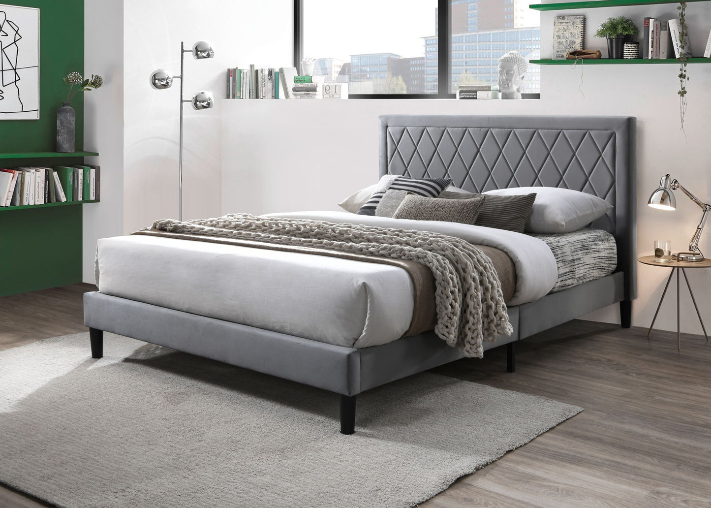 Delta – Bed - Gray