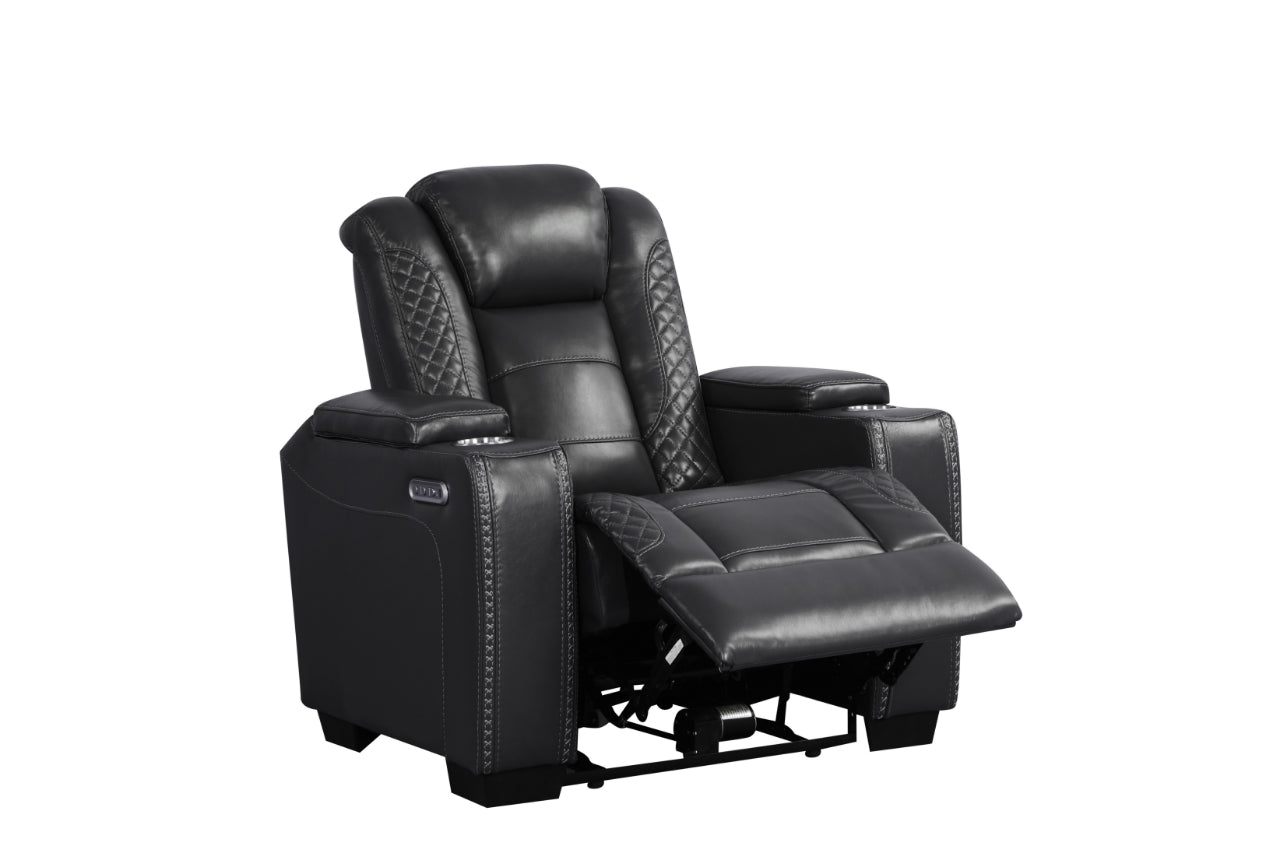 Journey Black Power Recliner
