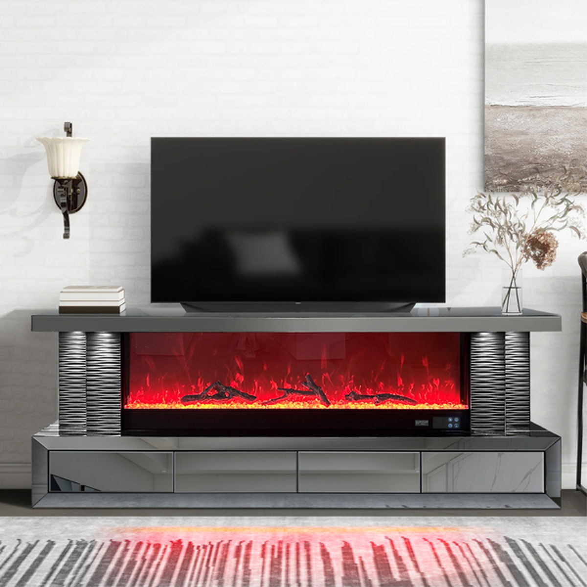 Linx – Fireplace / TV Stand
