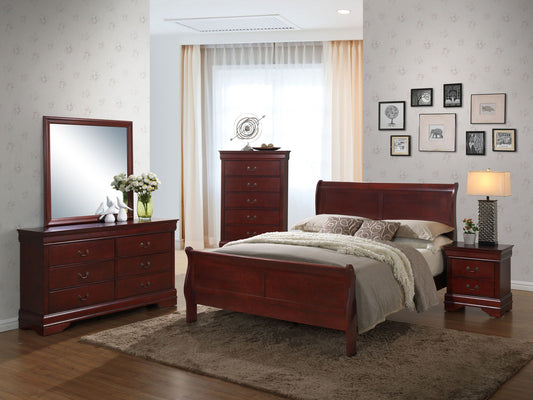 Louis Philippe – Wood - Dark Brown