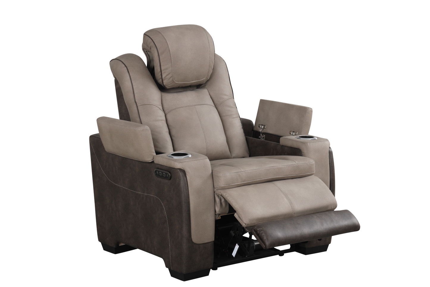 Woodland Brown Power Recliner