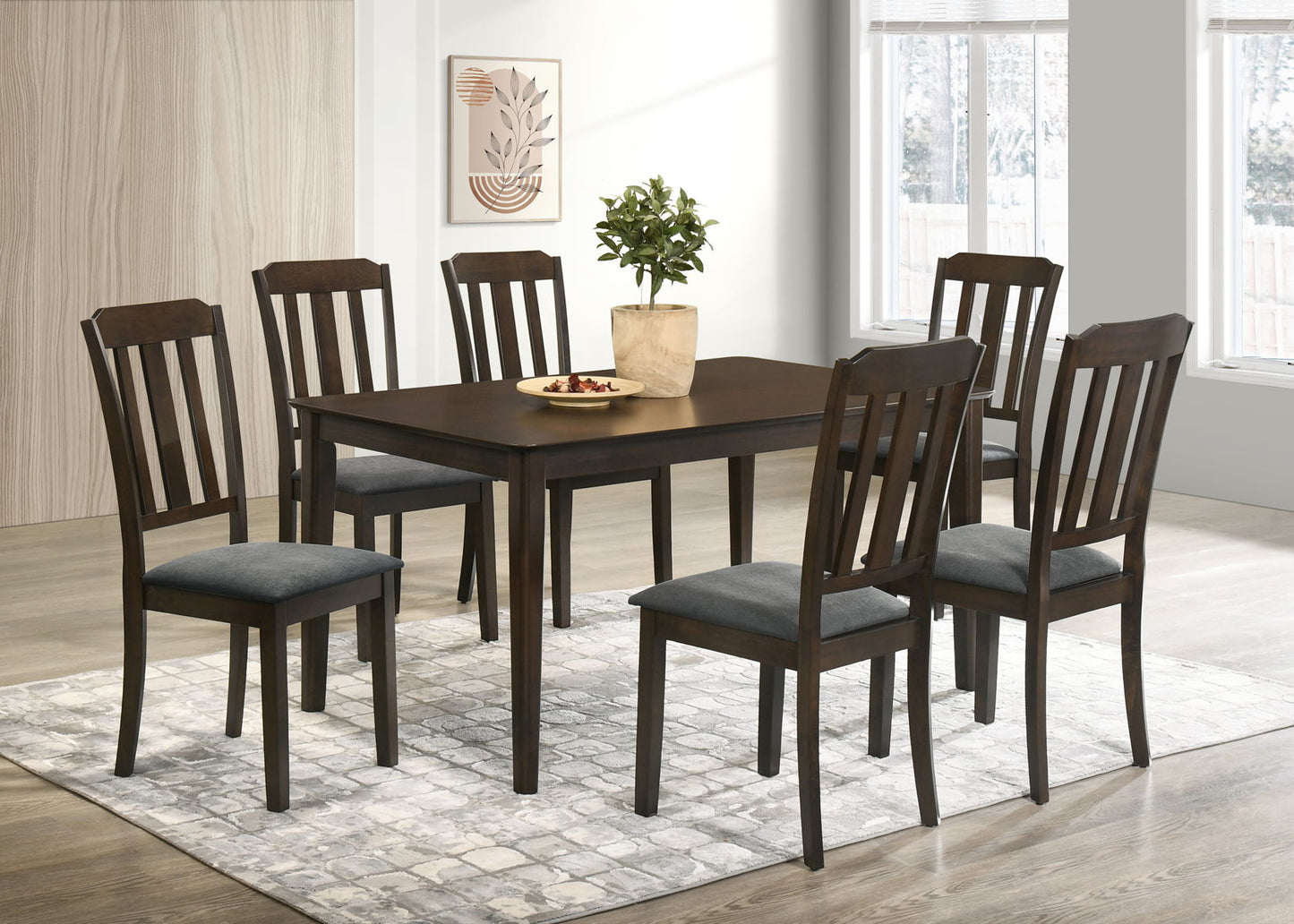 Benbrook Small Brown Dining Chair
