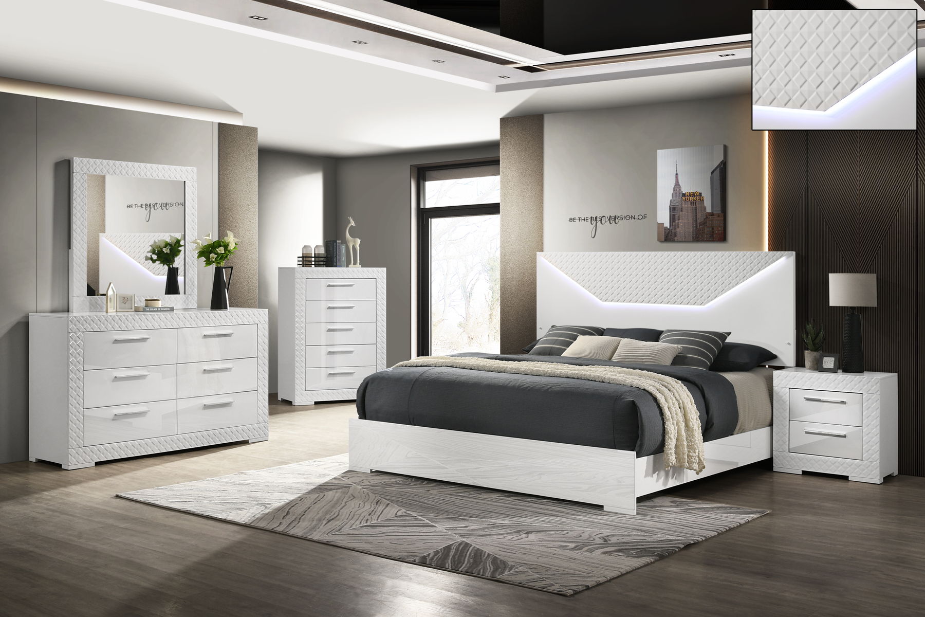 Jenna Queen Bed