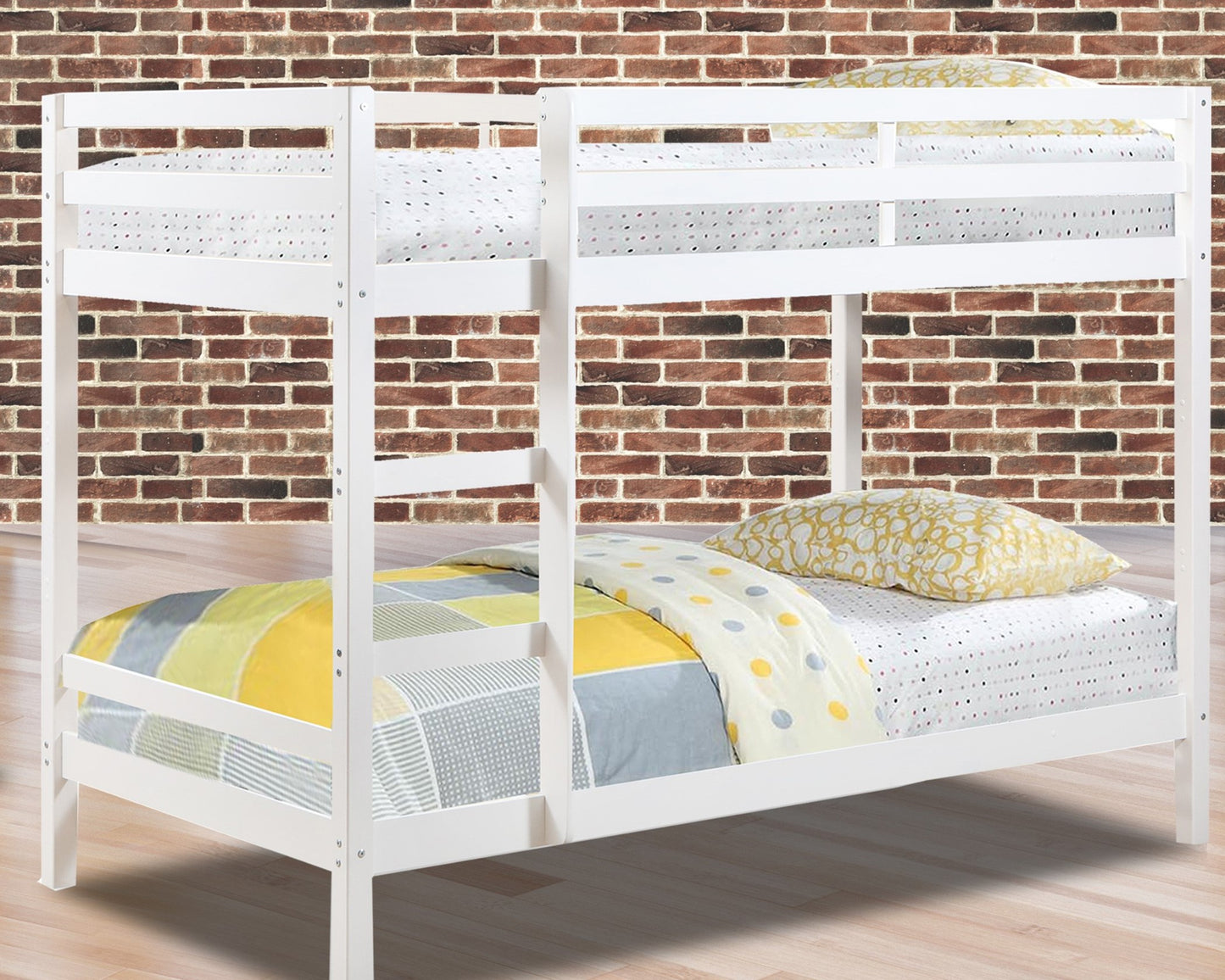 511 White Bunk Bed  Kids and Teens  Homeville Store.