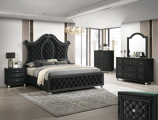Cameo Black Bedroom Group