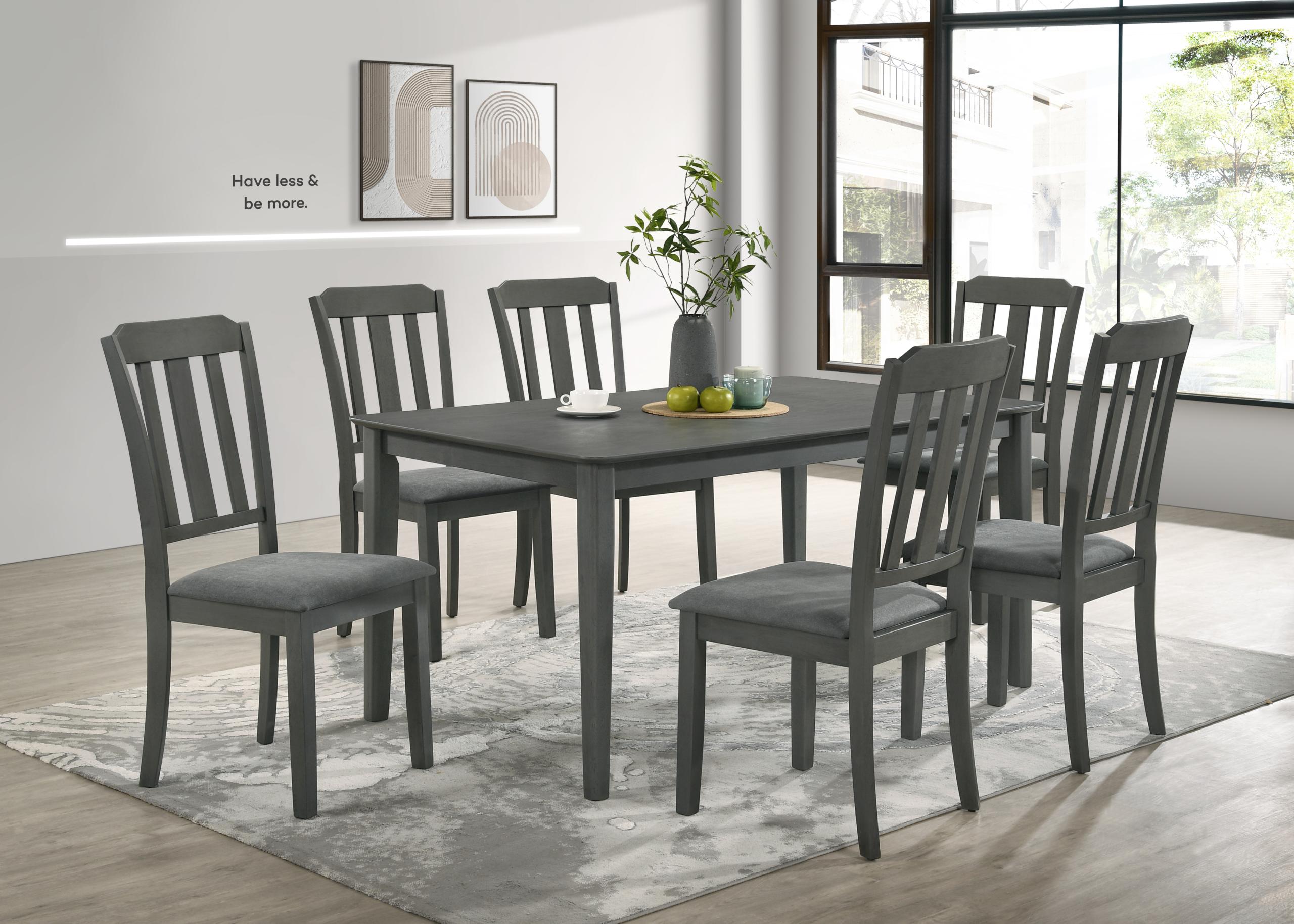 Benbrook Grey dining collection