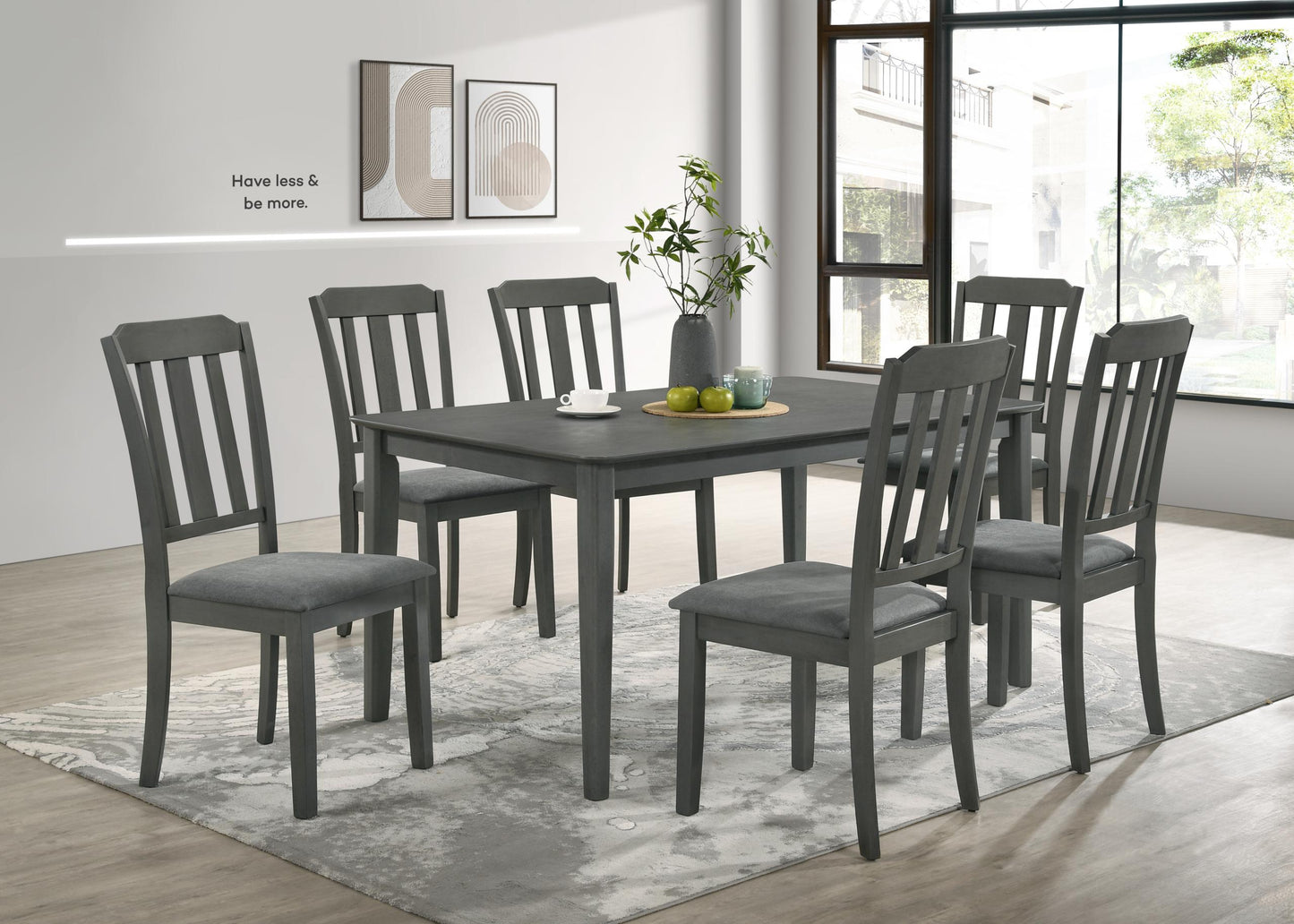 Benbrook Grey Dining Table