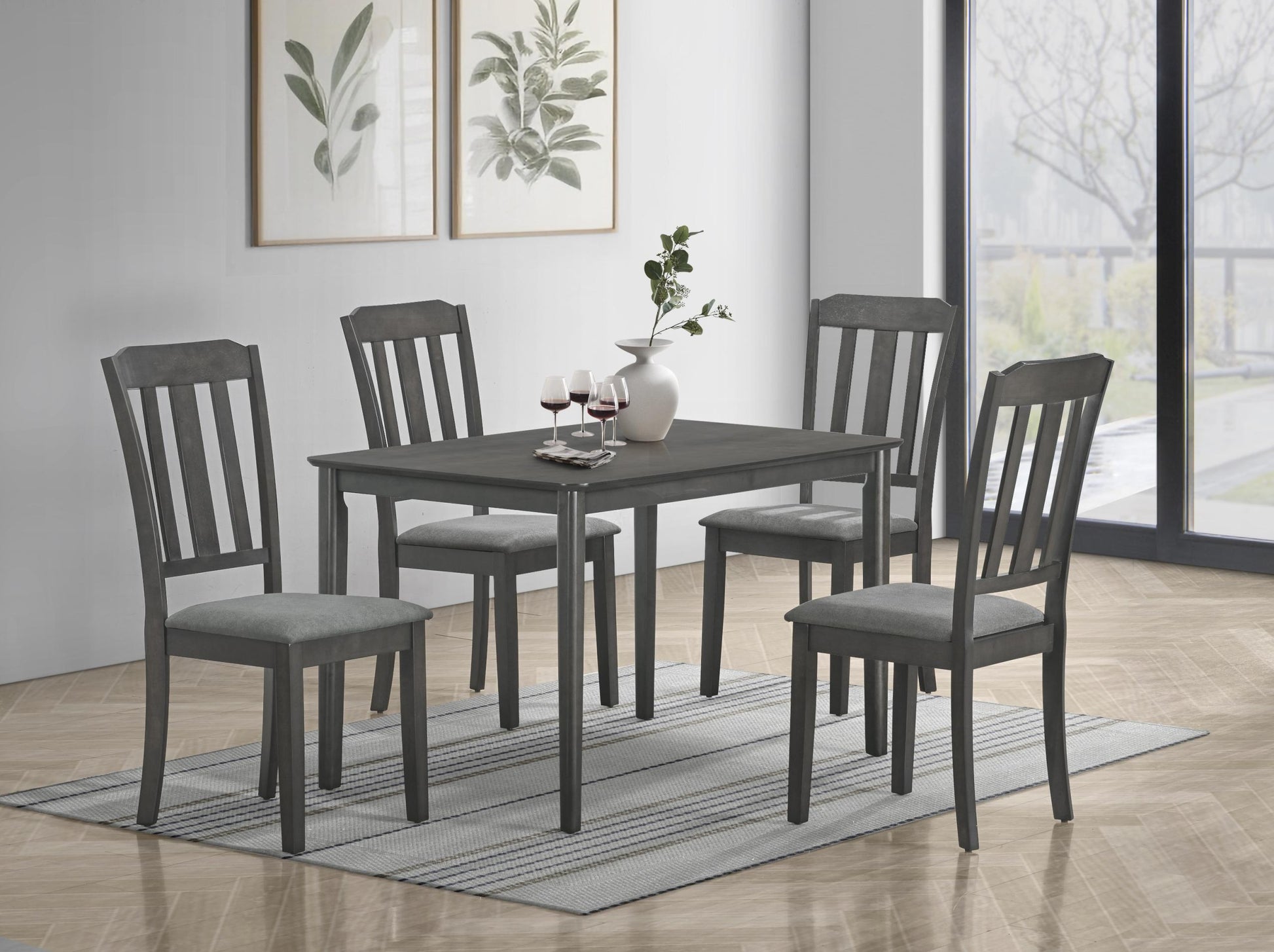 Benbrook Small Grey Dining Table