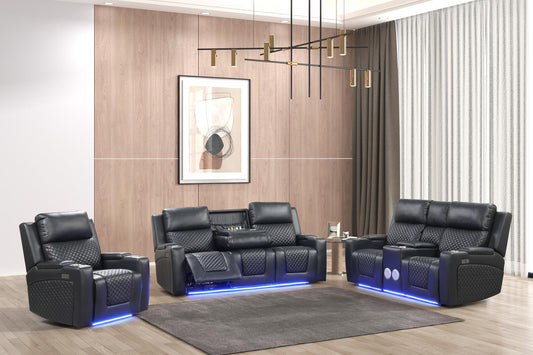 Boss Black Power Sofa