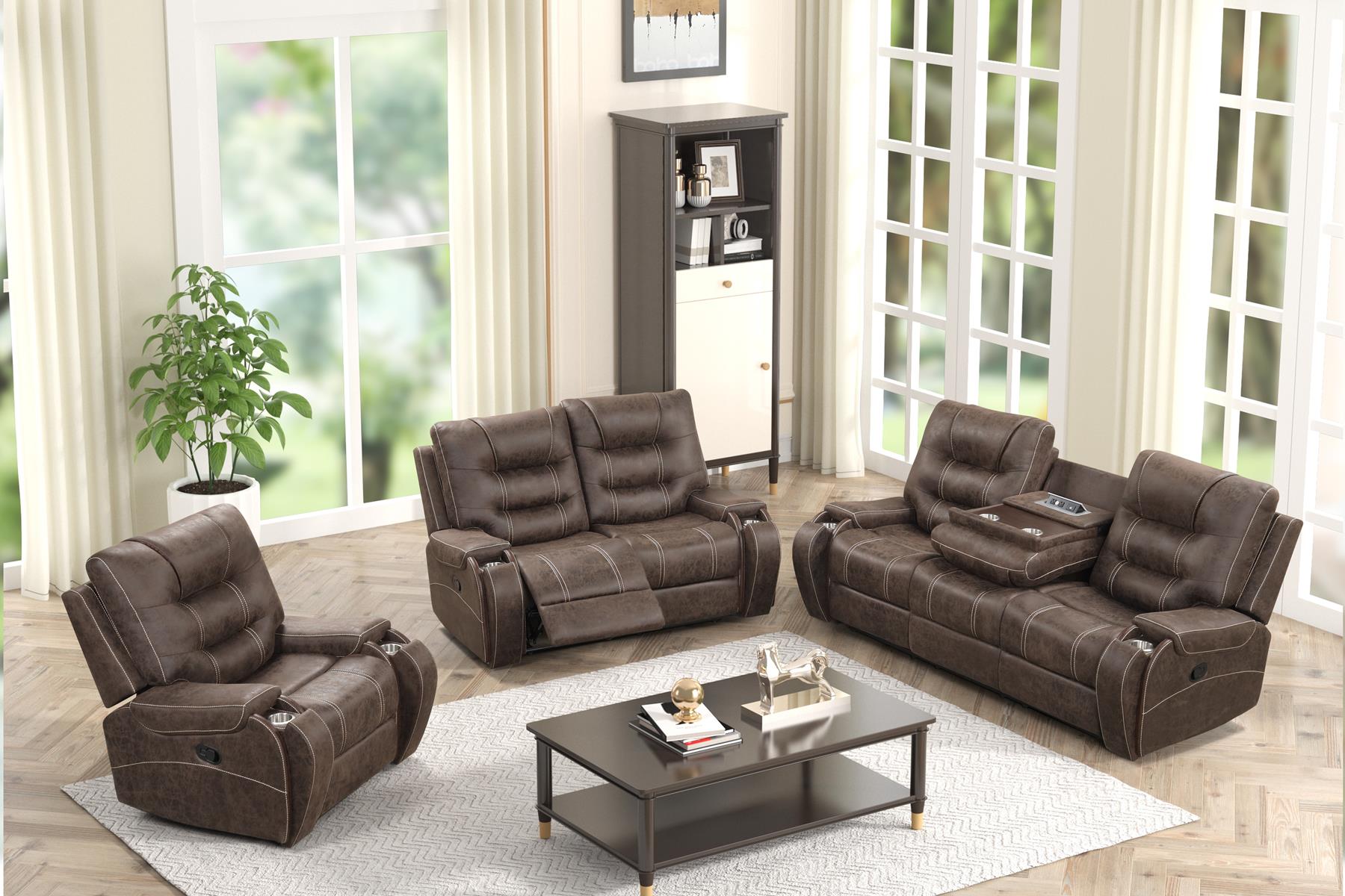 Bronco Brown Sofa
