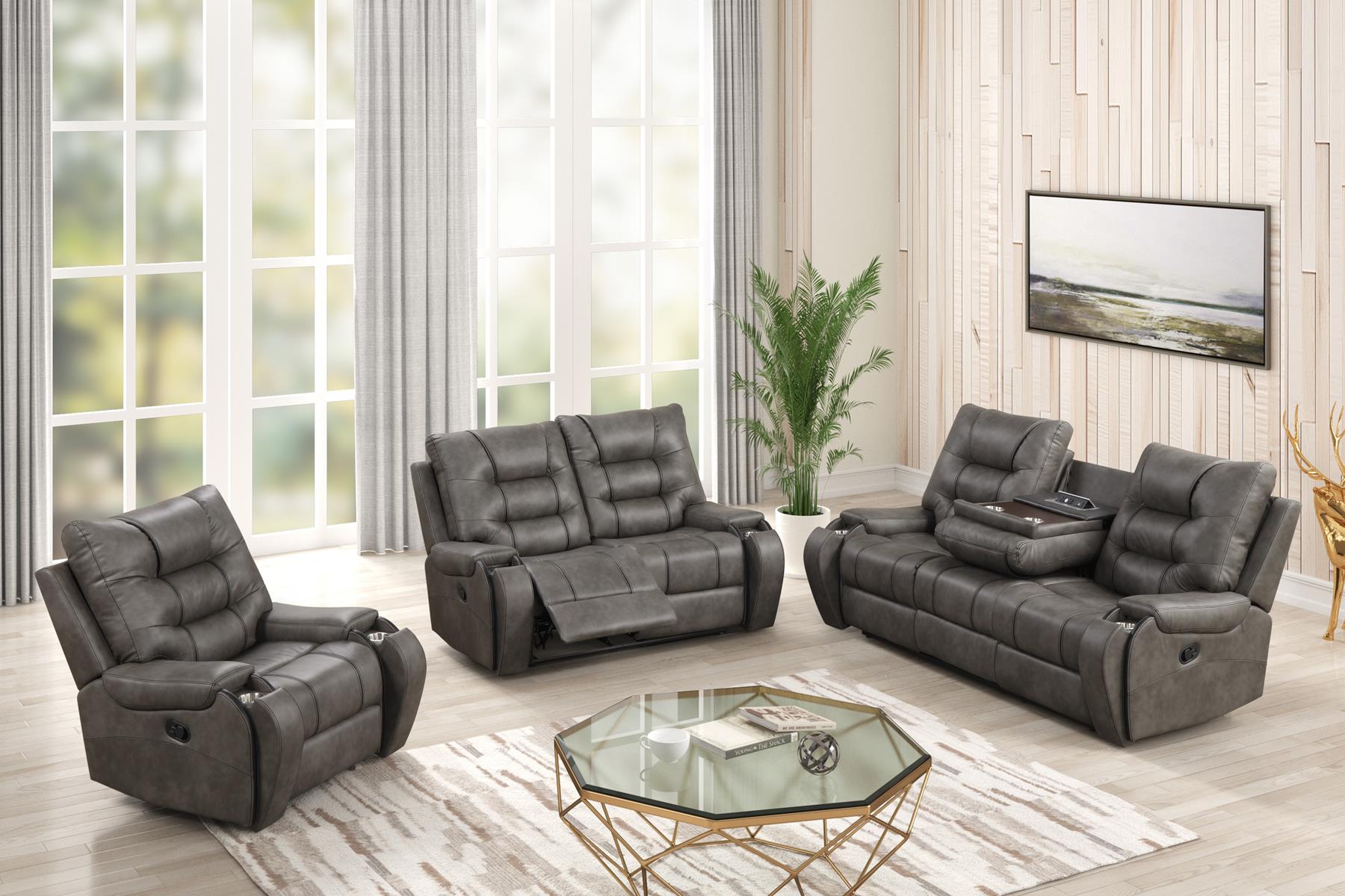 Bronco Grey Sofa