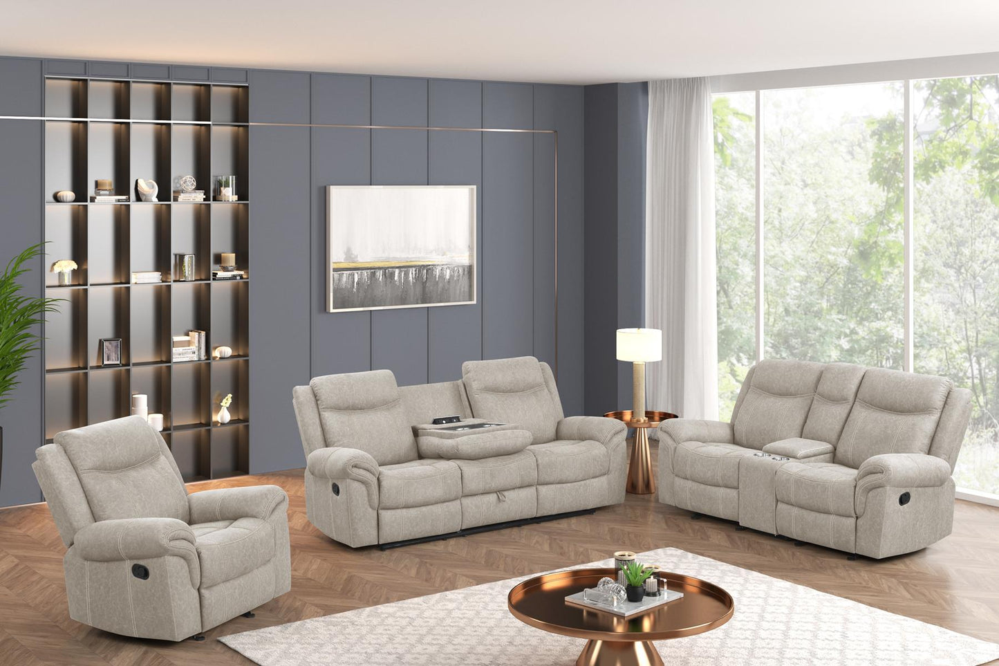 Boulder Grey Sofa