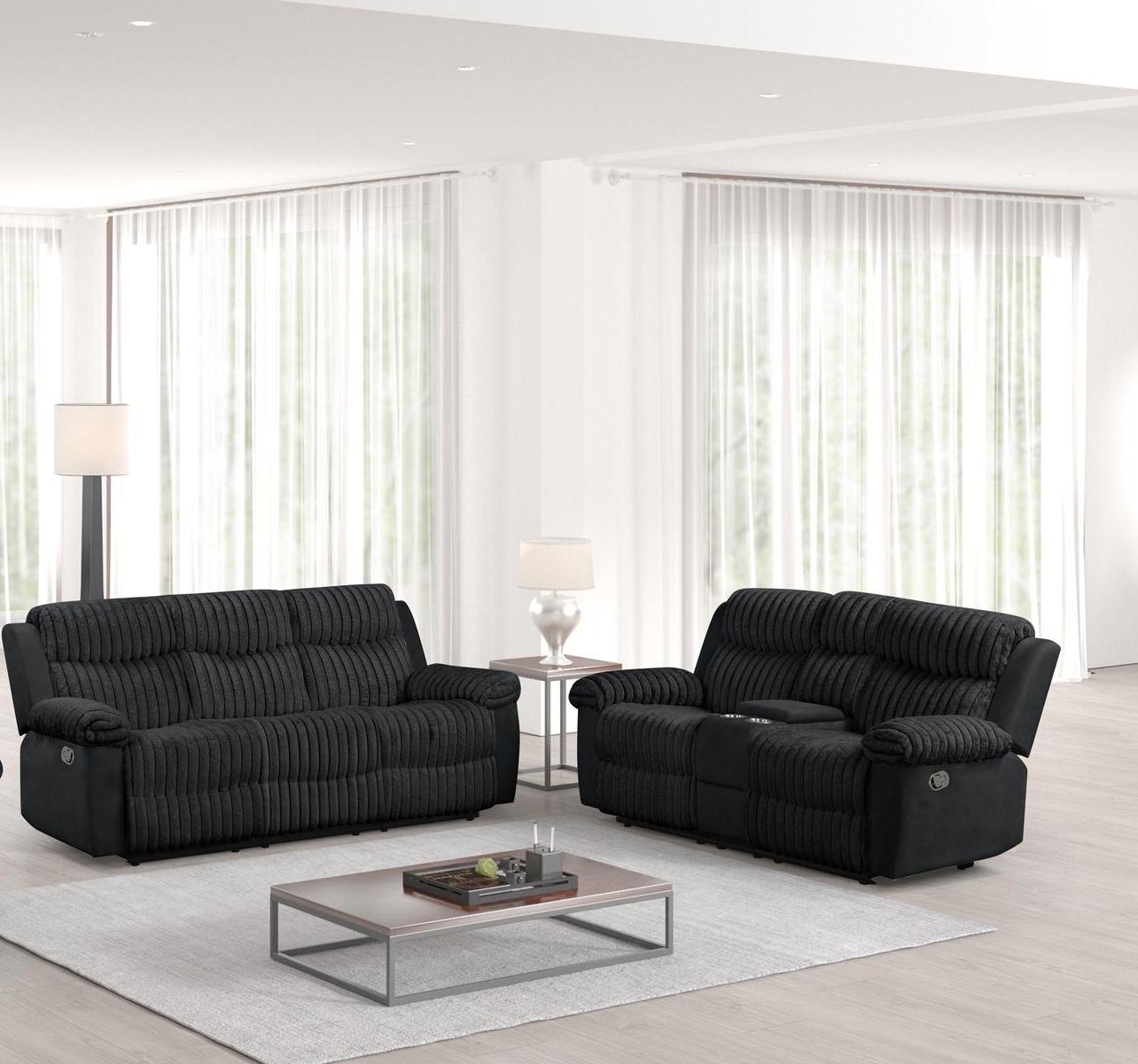 Calgary Black Recliner