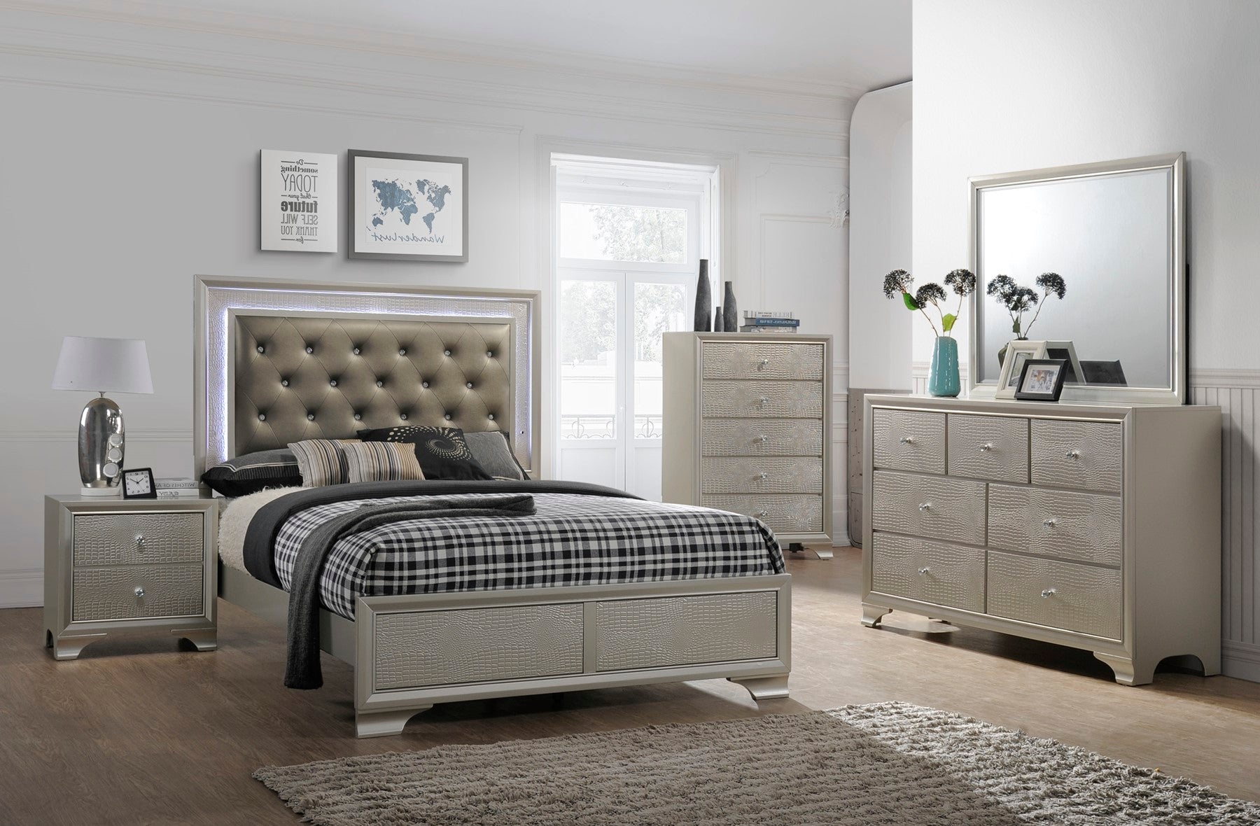 Lyssa 4300 bedroom group