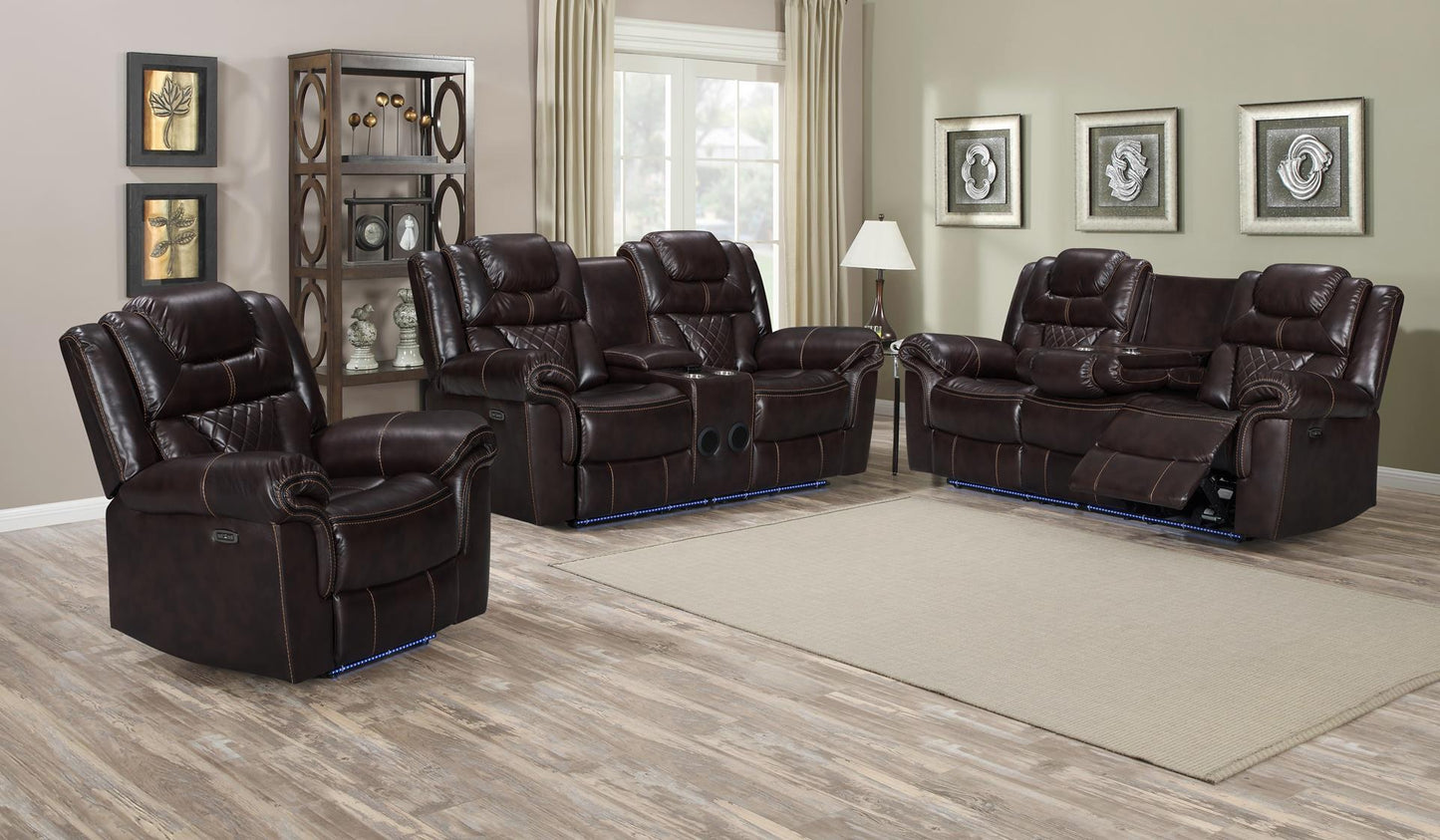 Encore Brown Sofa