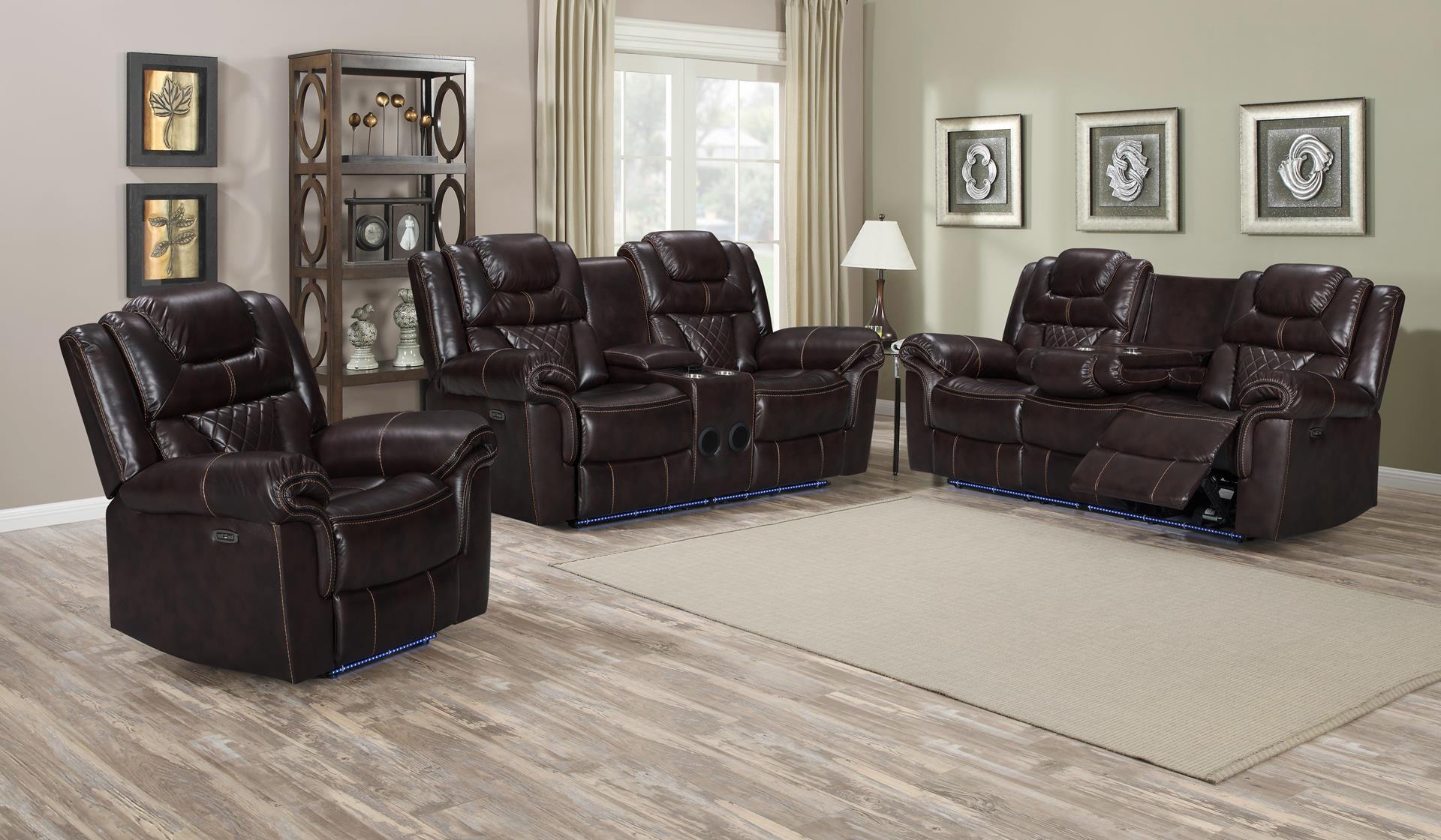 Encore Brown Sofa