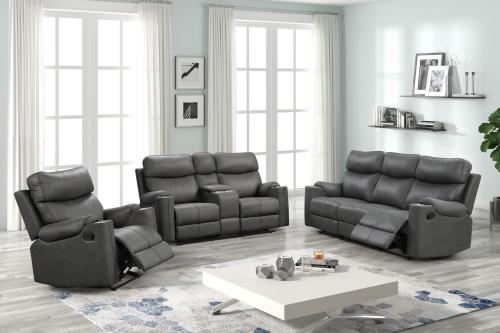Frisco Grey motion living room set