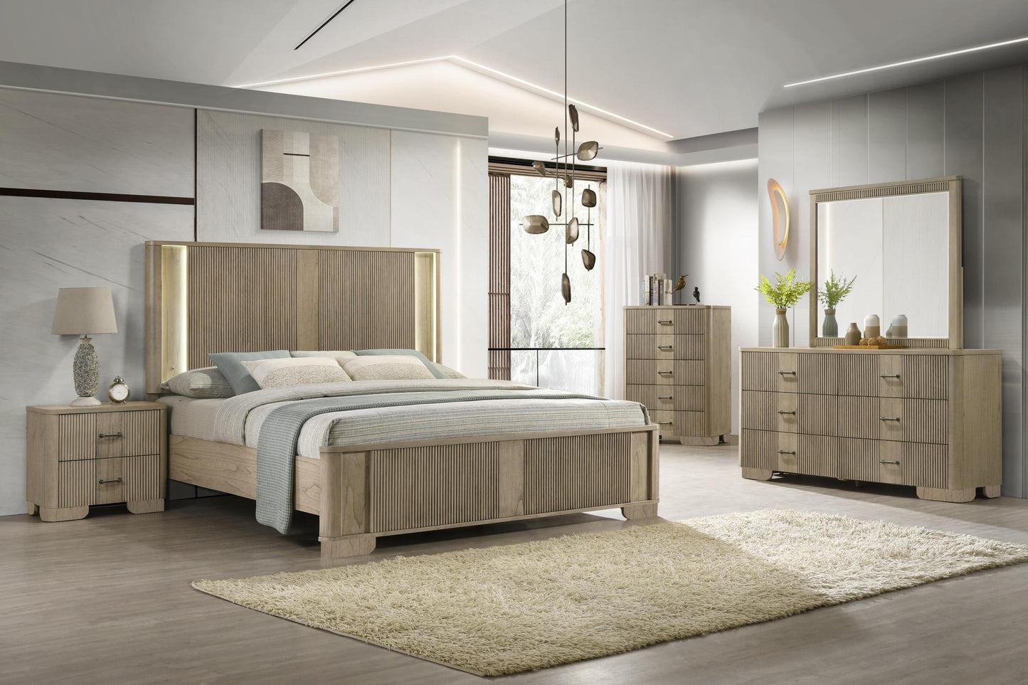 Glen Oak Queen Bed