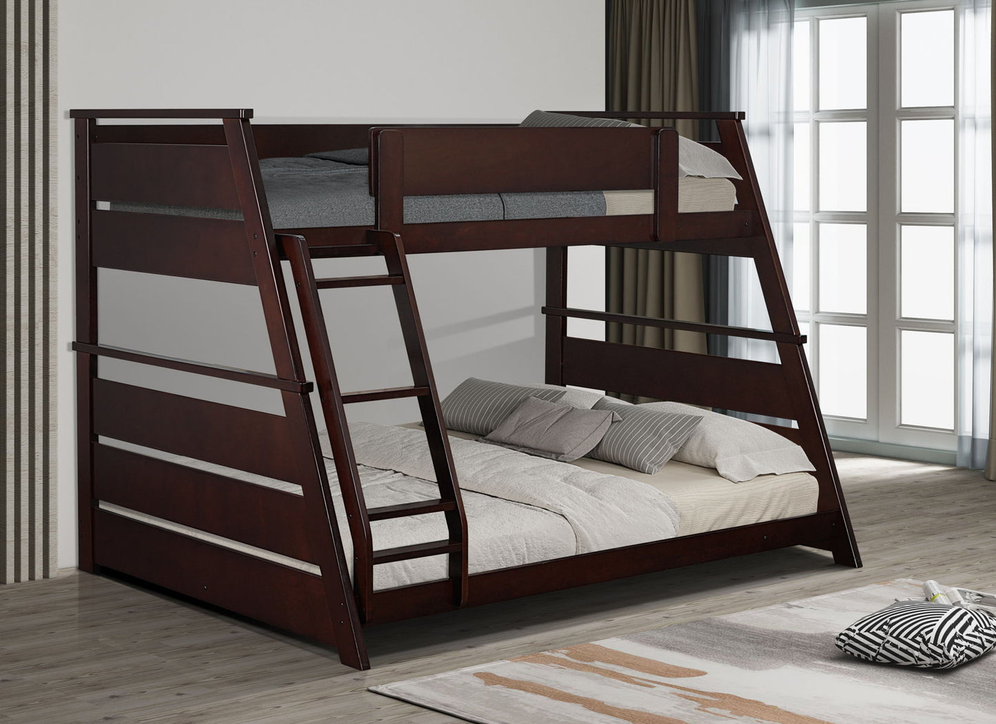 Hampton – Bunkbed - Espresso  Kids and Teens  Homeville Store.