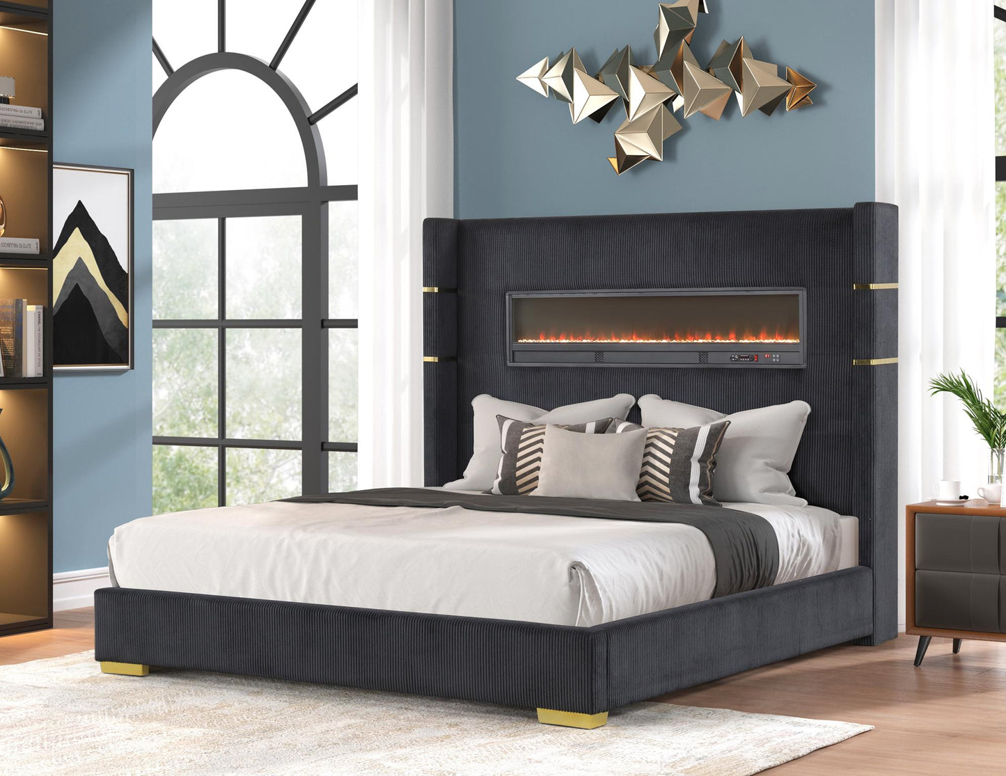 Harmony King Bed Black