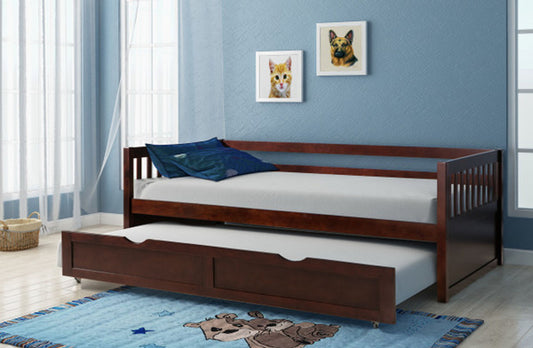 Lawton – Daybed – Espresso  Kids and Teens  Homeville Store.