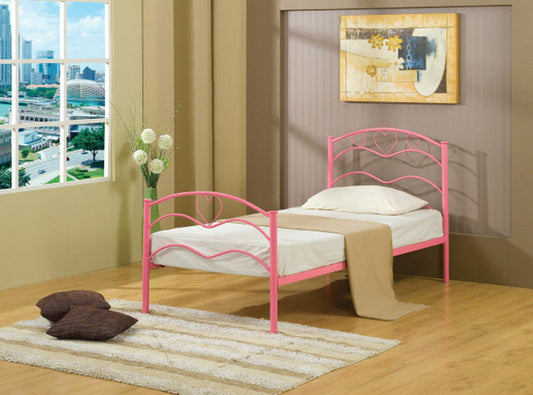 Love – Twin Bed – Pink  Kids and Teens  Homeville Store.