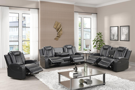 Moonshadow Black Sofa