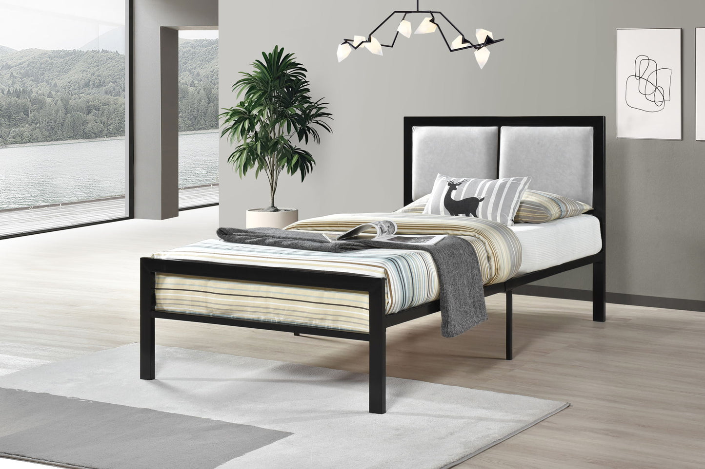 Murphy – Bed - Black  Kids and Teens  Homeville Store.