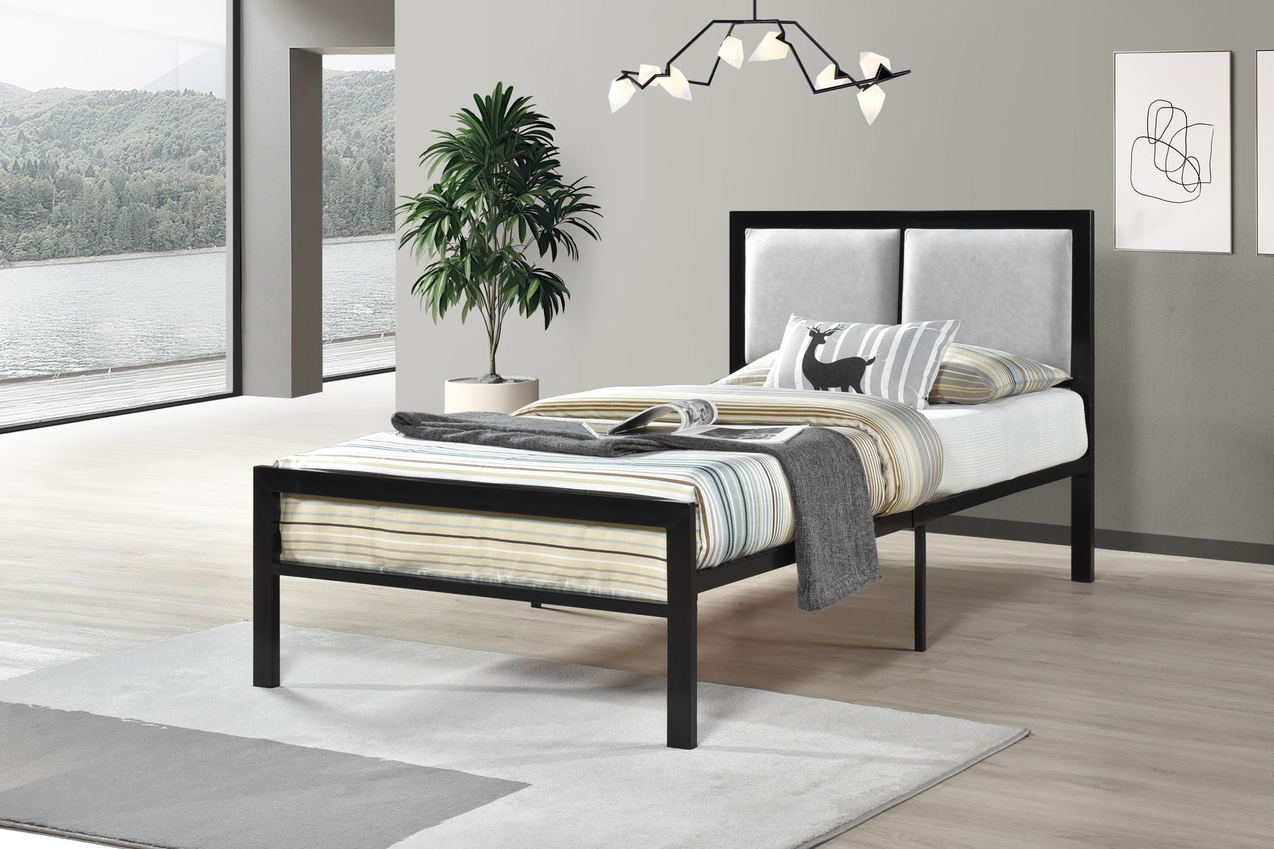 Murphy – Bed - Black  Kids and Teens  Homeville Store.