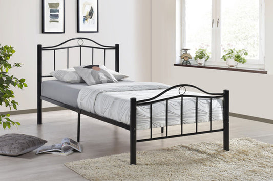 Teo – Bed – Black  Kids and Teens  Homeville Store.