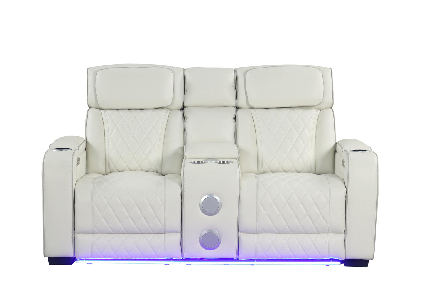 Titan White Power Loveseat