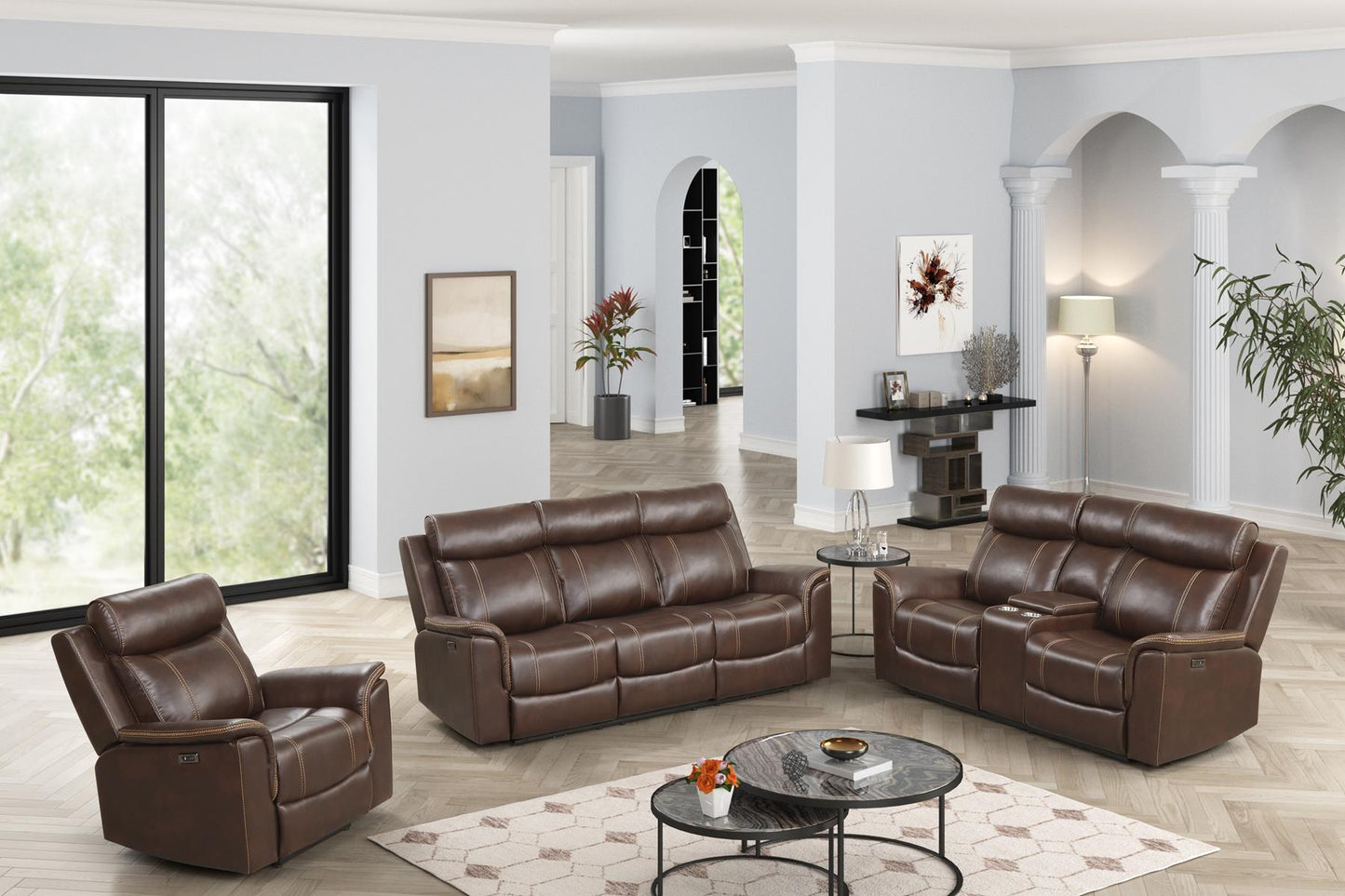 Verona Brown Sofa