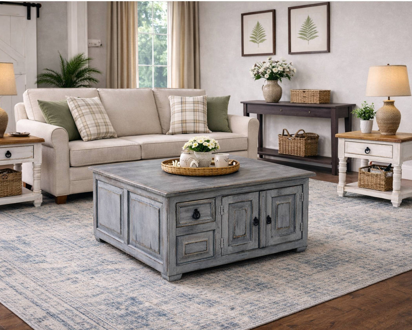 Coffee Table Light Gray | (1 in Stock)
