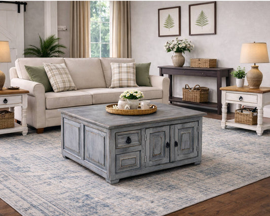 Coffee Table Light Gray | (1 in Stock)