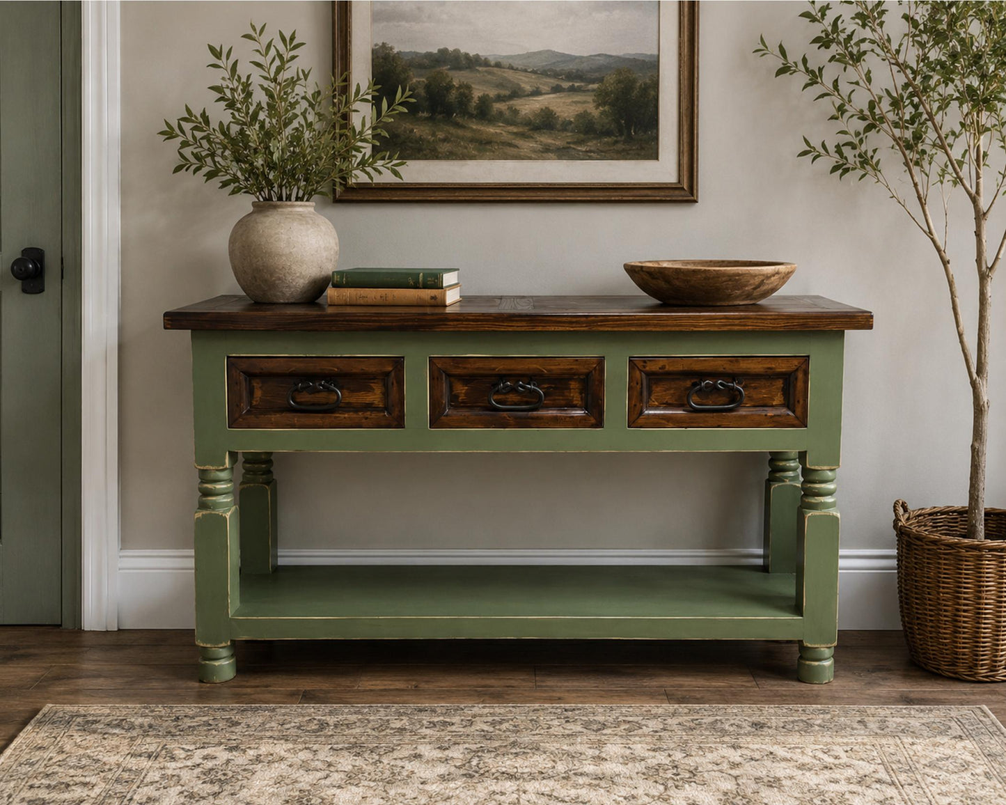 Sebastian Green & Walnut