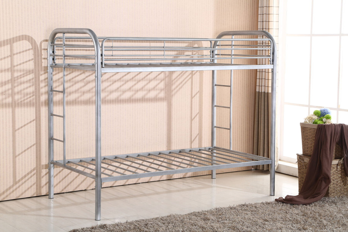 Allstar Tw Bunk Bed Silver