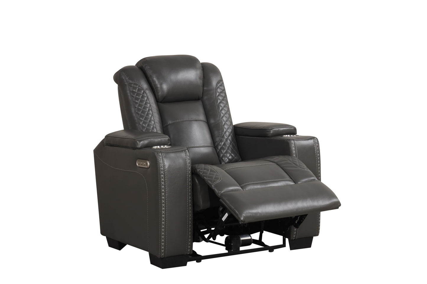 Journey Grey Power Recliner