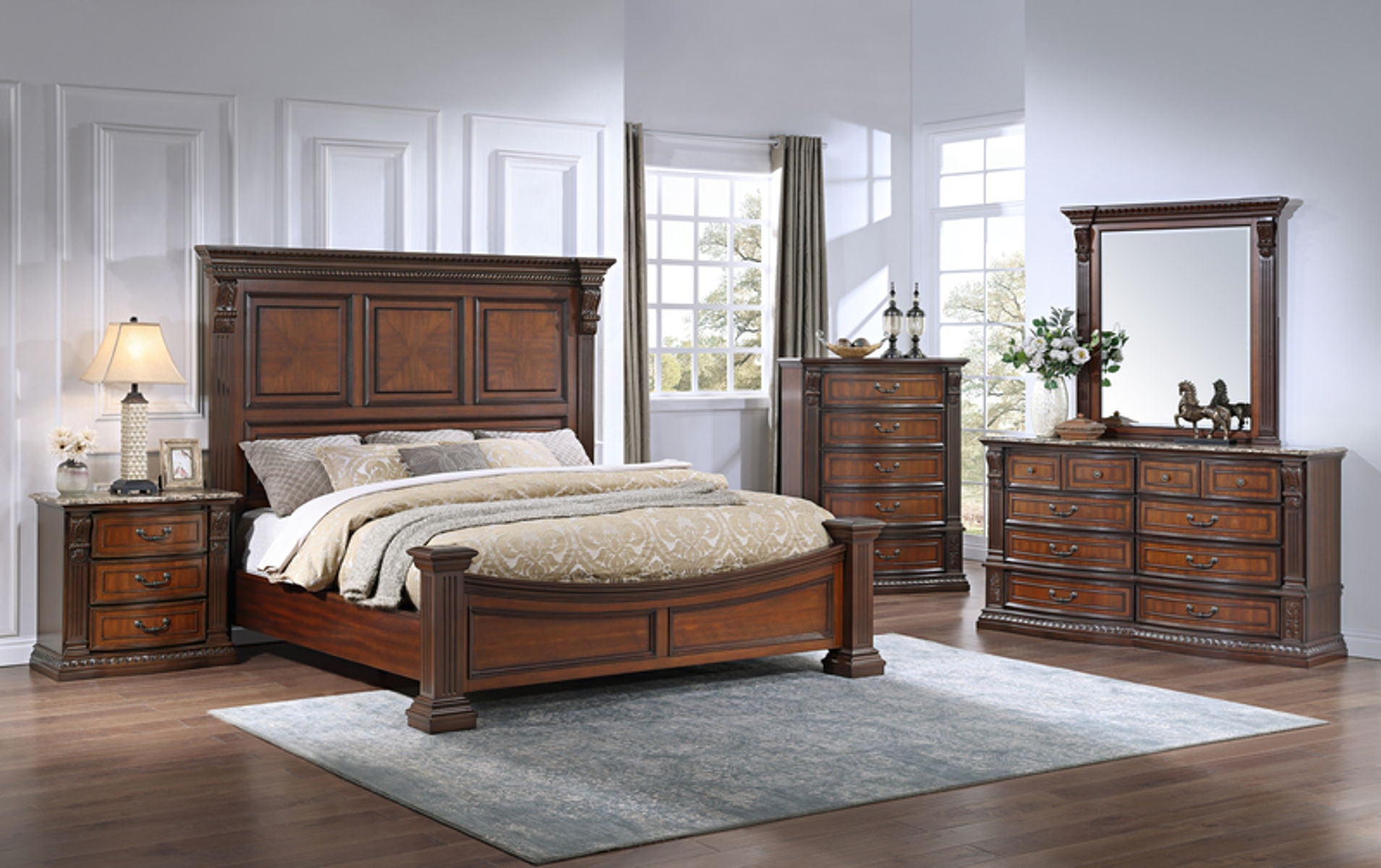 Regency Queen Bed