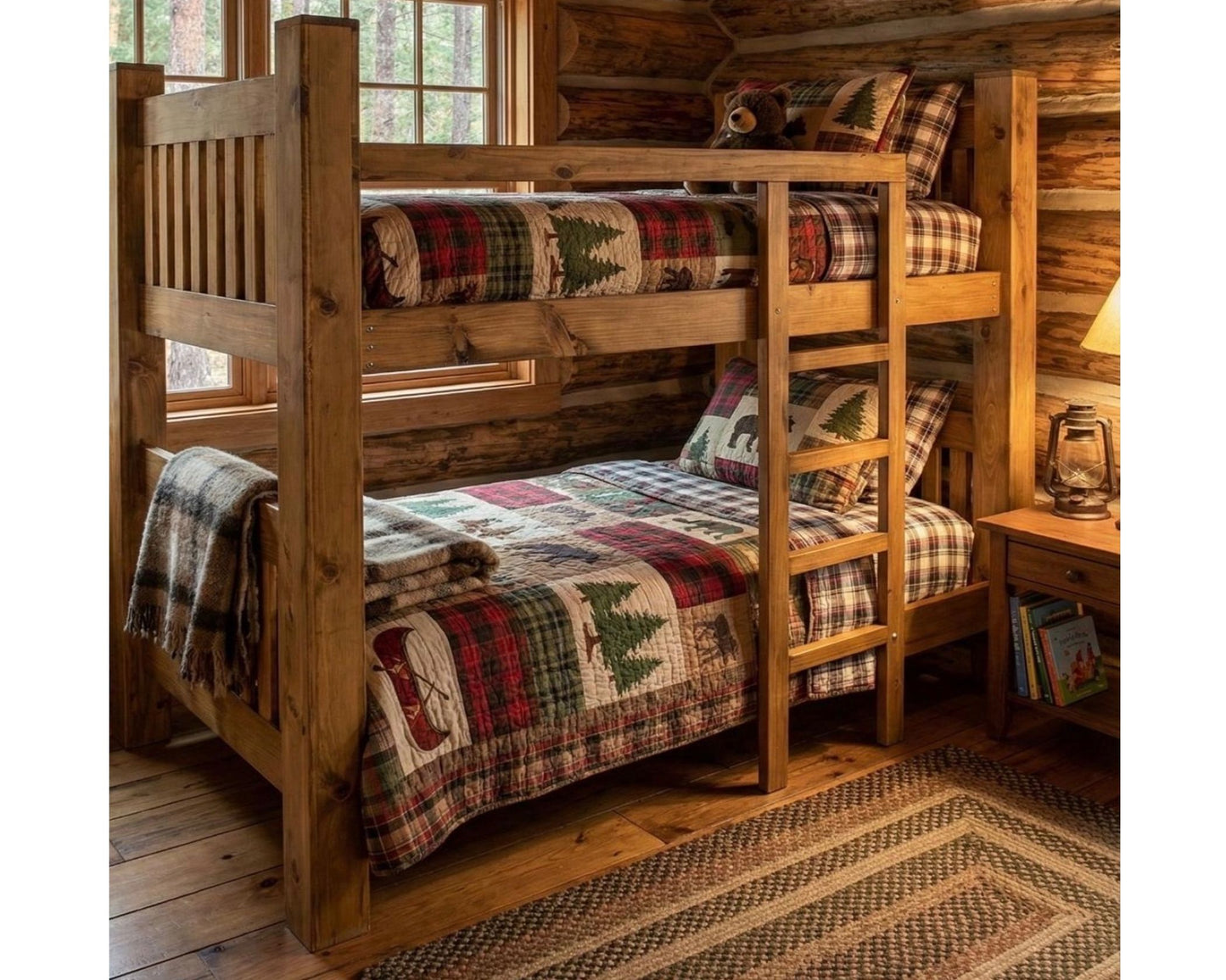 Nogal Twin/Twin Bunk Bed