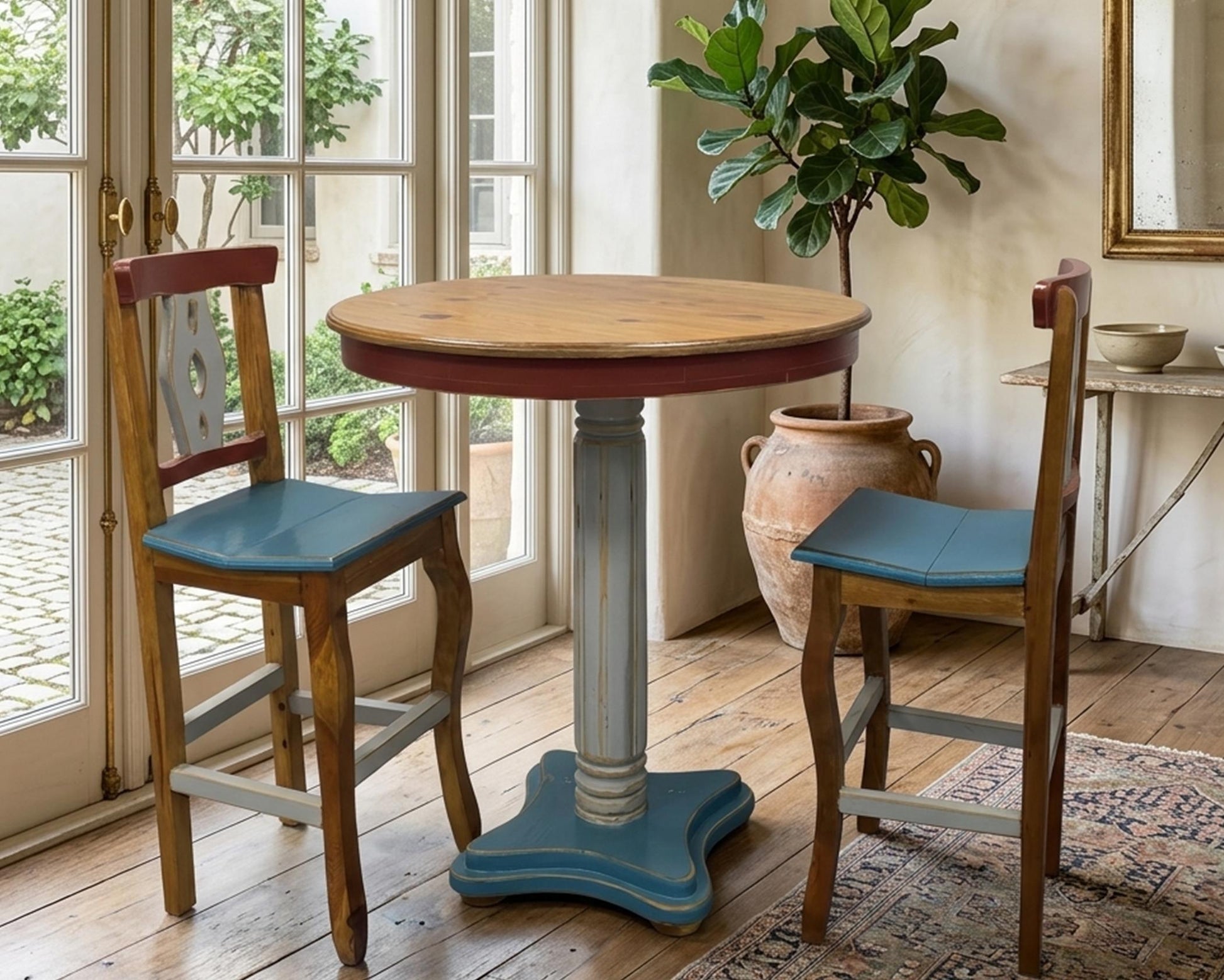 Multi Color 3-Piece Round Bar Set